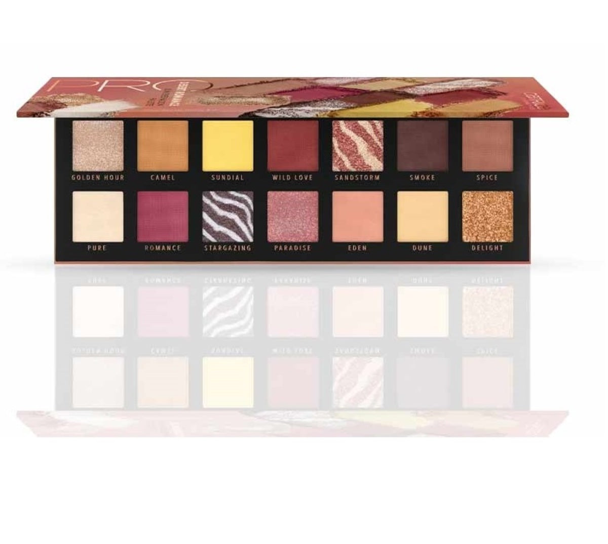 Eyeshadow Palette-Catrice-Pro Desert Romance Slim Eyeshadow Palette-010-Destination Love-F-10.6G