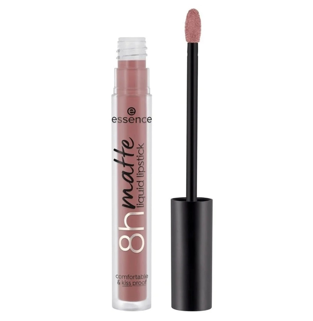 Lipstick-Essence-8h Matte Liquid Lipstick-02-Silky Hazelnut-F-2.5ML
