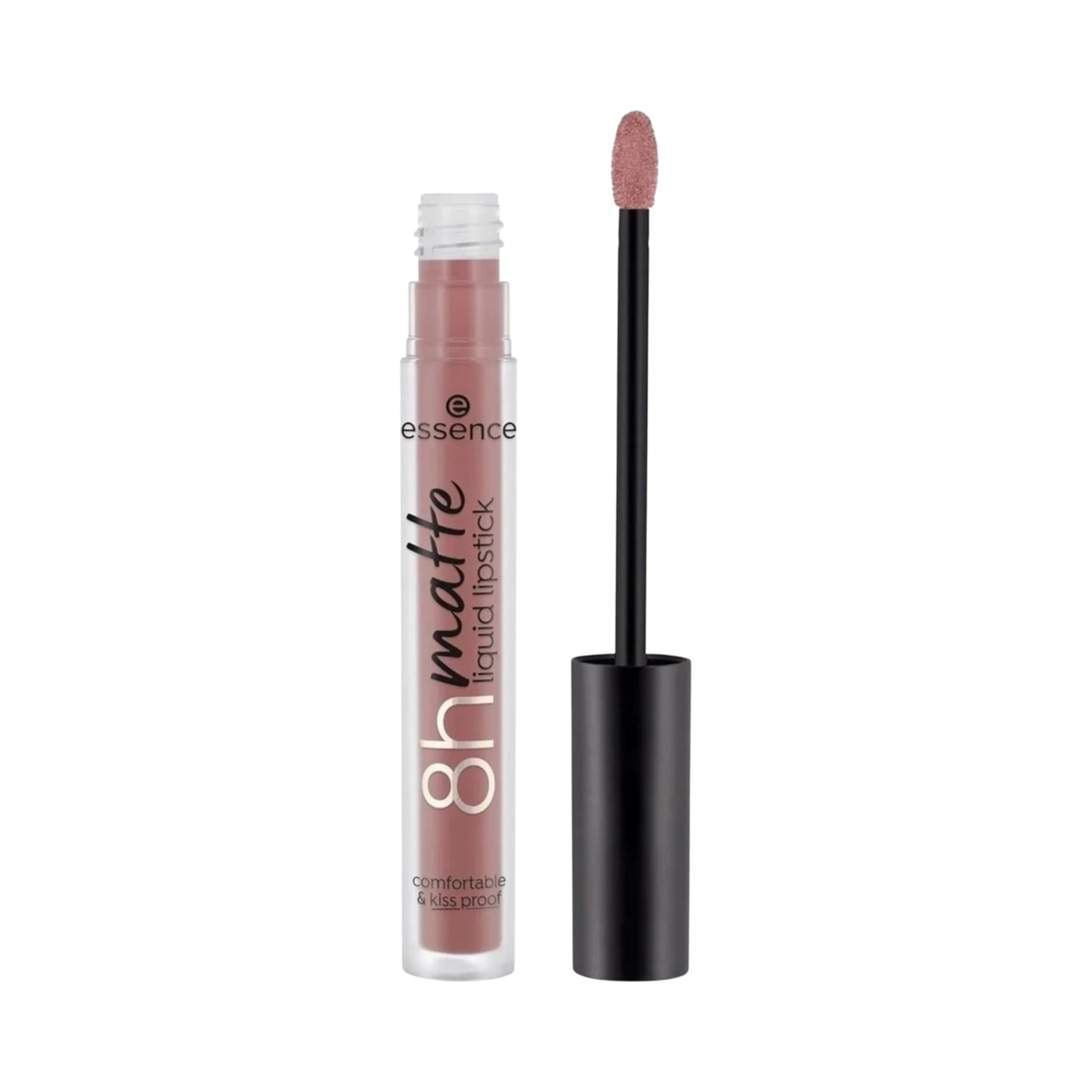 Lipstick-Essence-8h Matte Liquid Lipstick-02-Silky Hazelnut-F-2.5ML