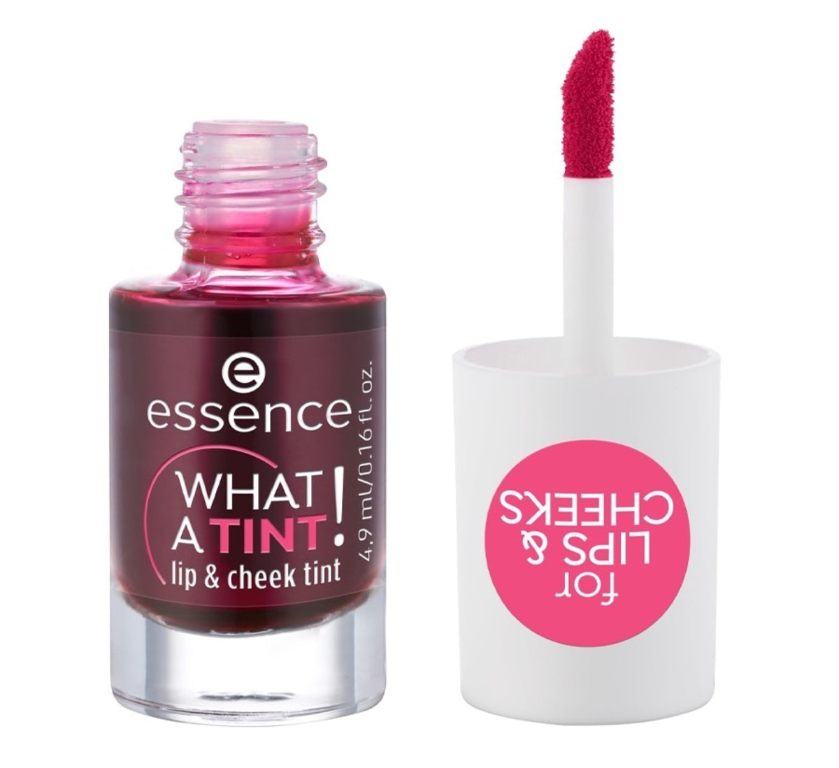 Lip Tint-Essence-What A Tint! Lip & Cheek Tint-01-Kiss From A Rose-F-4.9ML