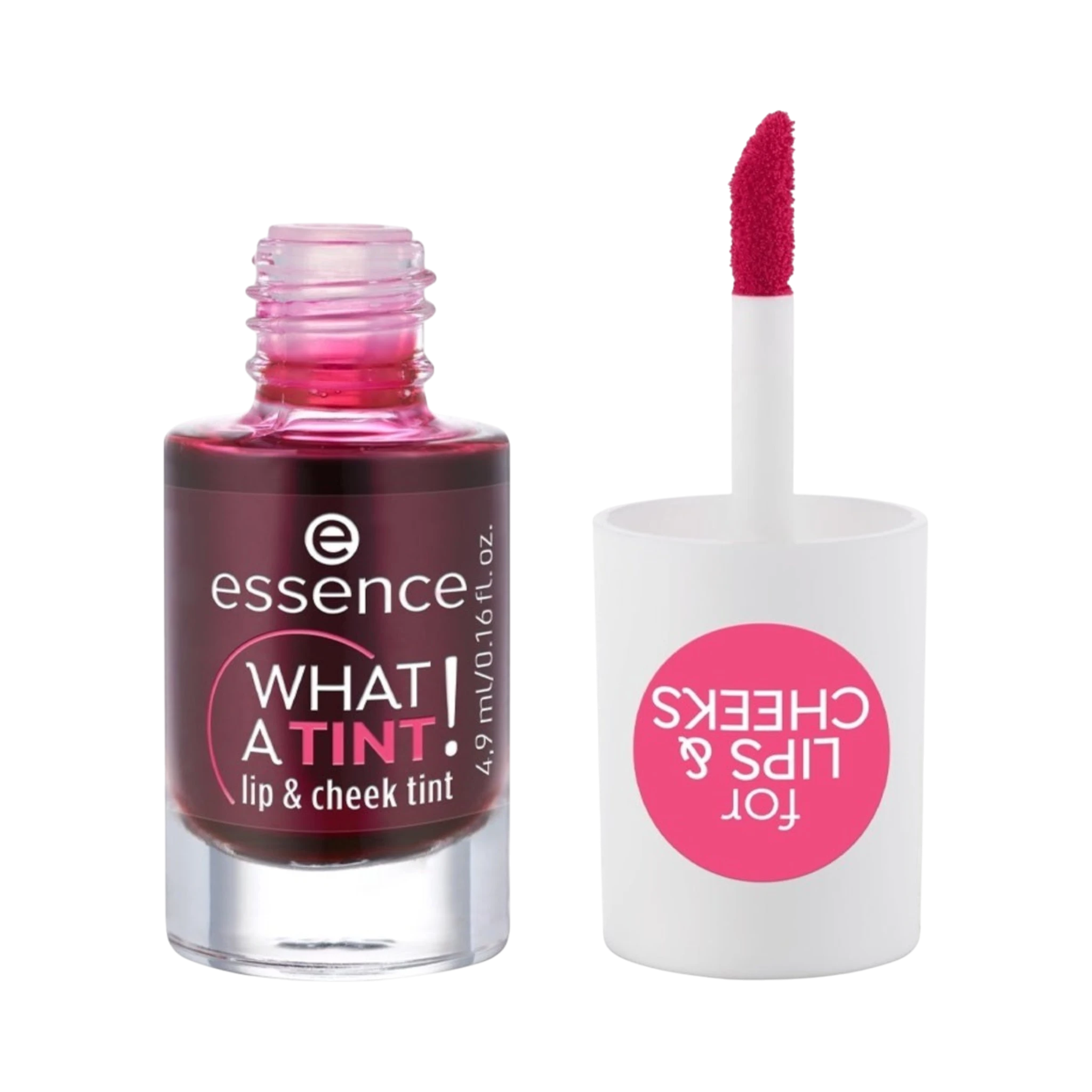 Lip Tint-Essence-What A Tint! Lip & Cheek Tint-01-Kiss From A Rose-F-4.9ML