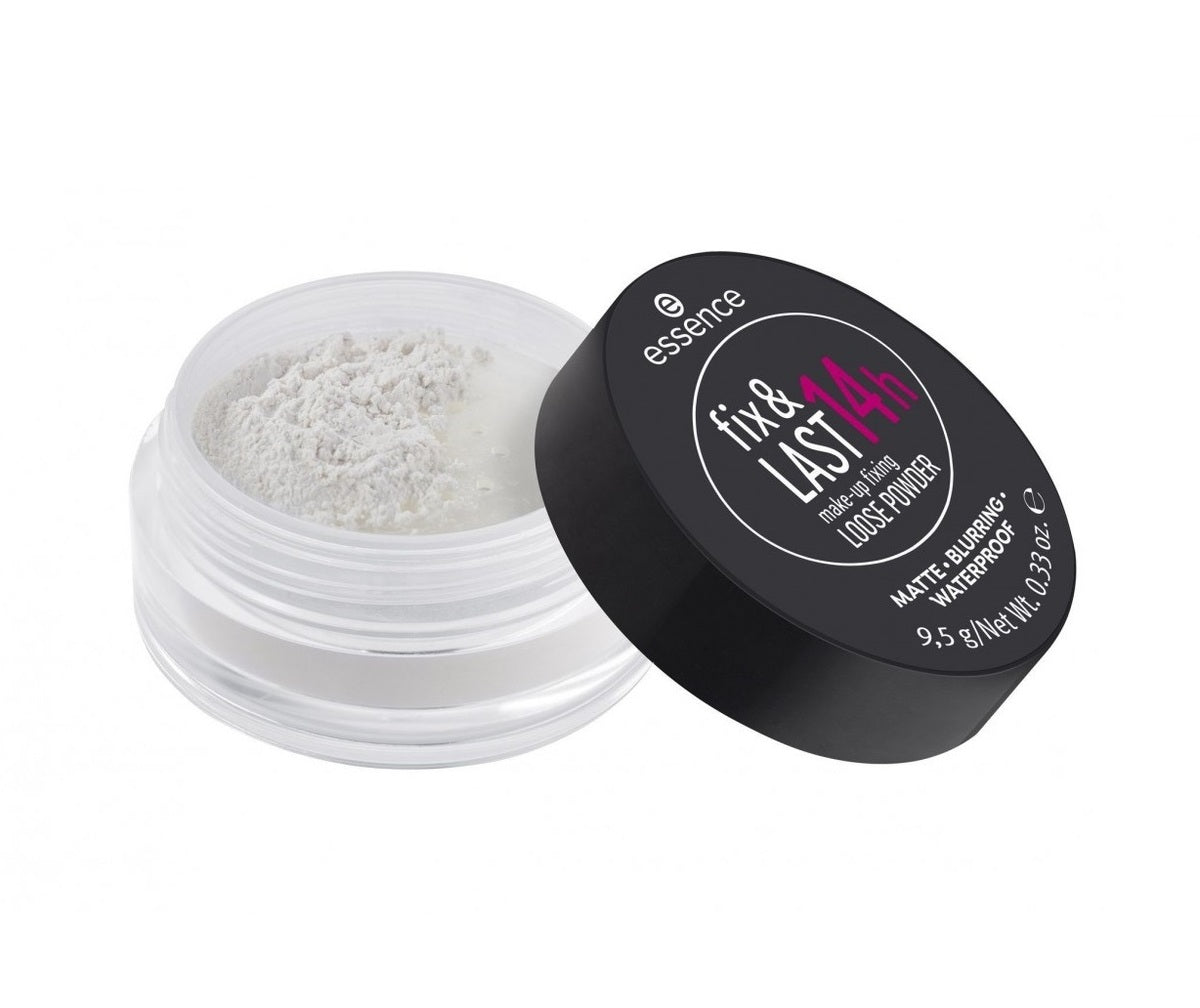 Face Powder-Essence-Fix & Last 14H Make-Up Loose Powder-Matte-F-9.5G