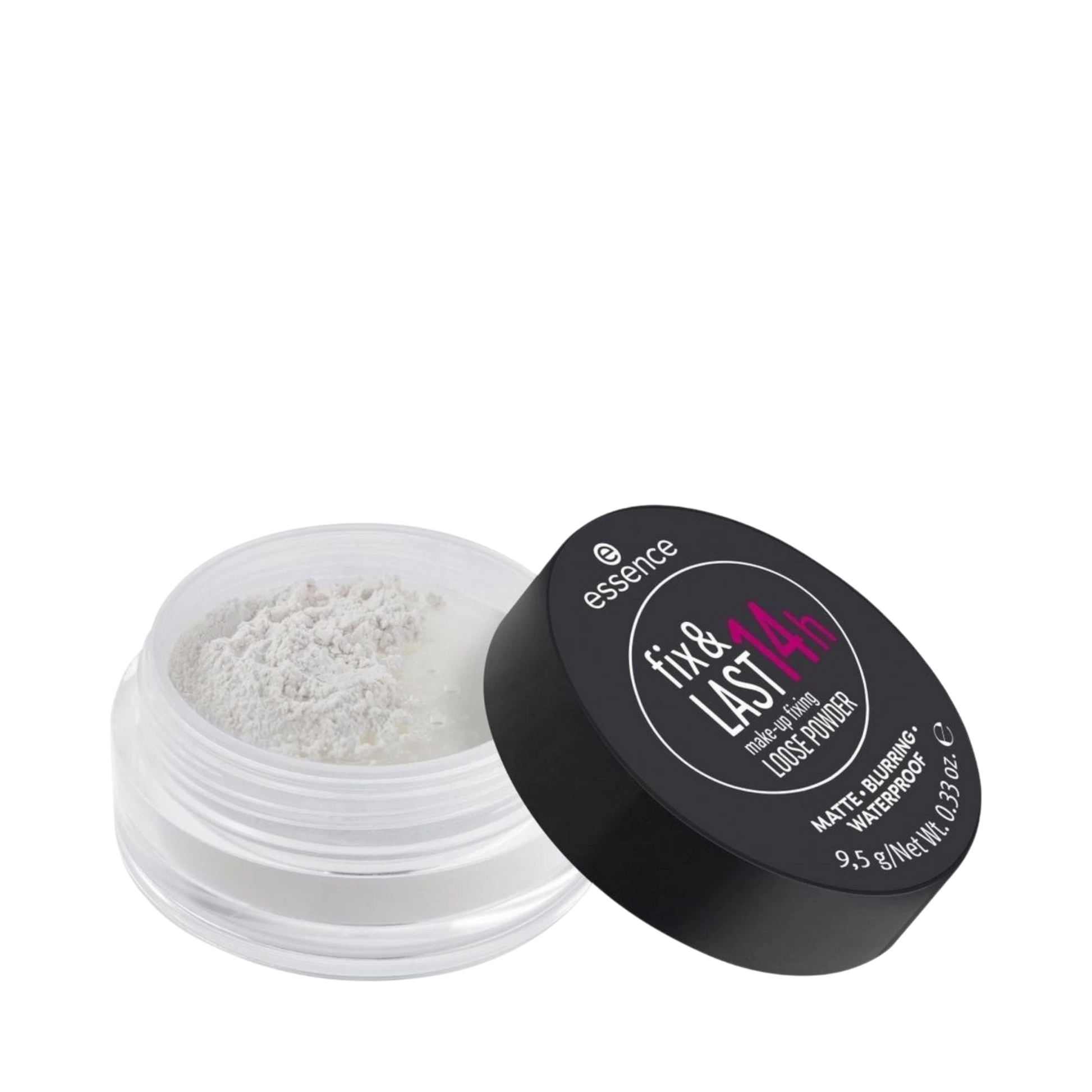 Face Powder-Essence-Fix & Last 14H Make-Up Loose Powder-Matte-F-9.5G
