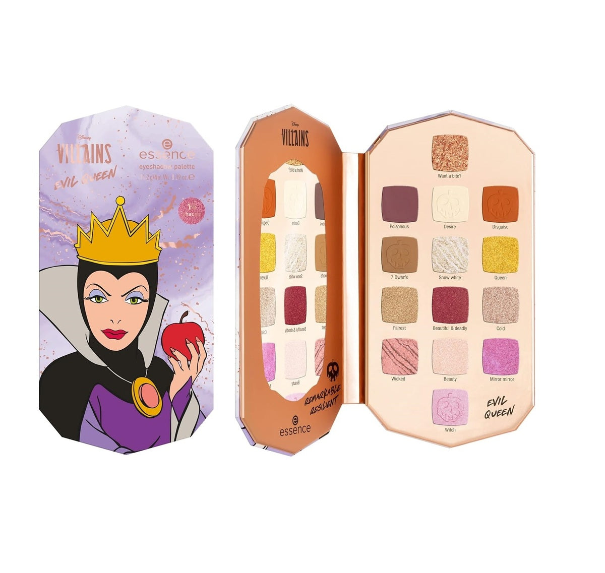 Eyeshadow Palette-Essence-Disney Villains Evil Queen Eyeshadow Palette-01-Magic Mirror-F-11.2G