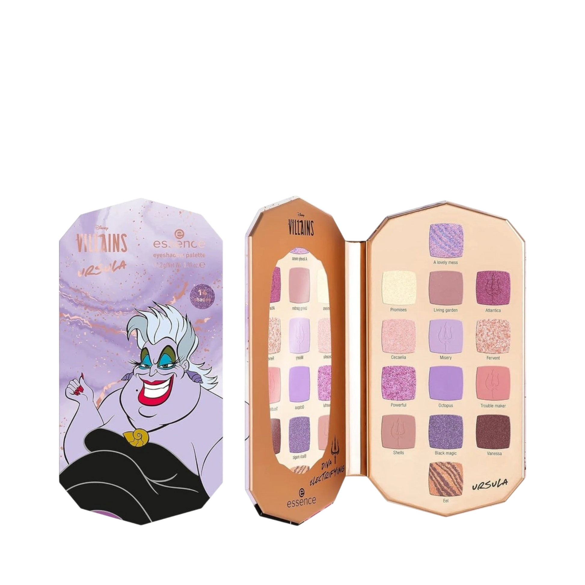 Eyeshadow Palette-Essence-Disney Villains Ursula Eyeshadow Palette-02-So Long Lover Boy-F-11.2G