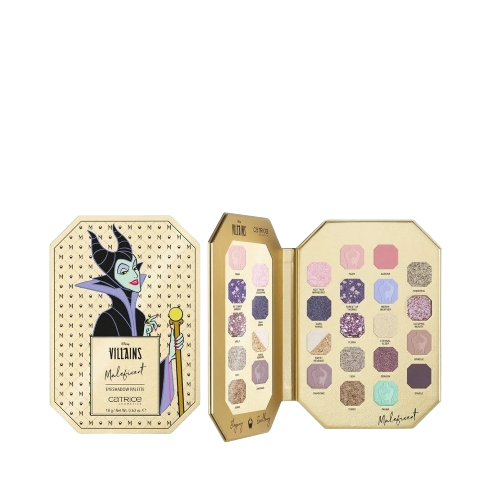 Eyeshadow Palette-Catrice-Disney Villains Maleficent Eyeshadow Palette-010-F-18G