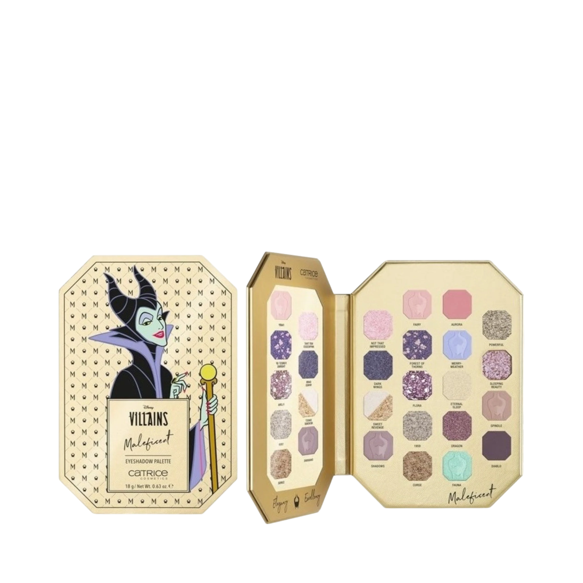 Eyeshadow Palette-Catrice-Disney Villains Maleficent Eyeshadow Palette-010-F-18G