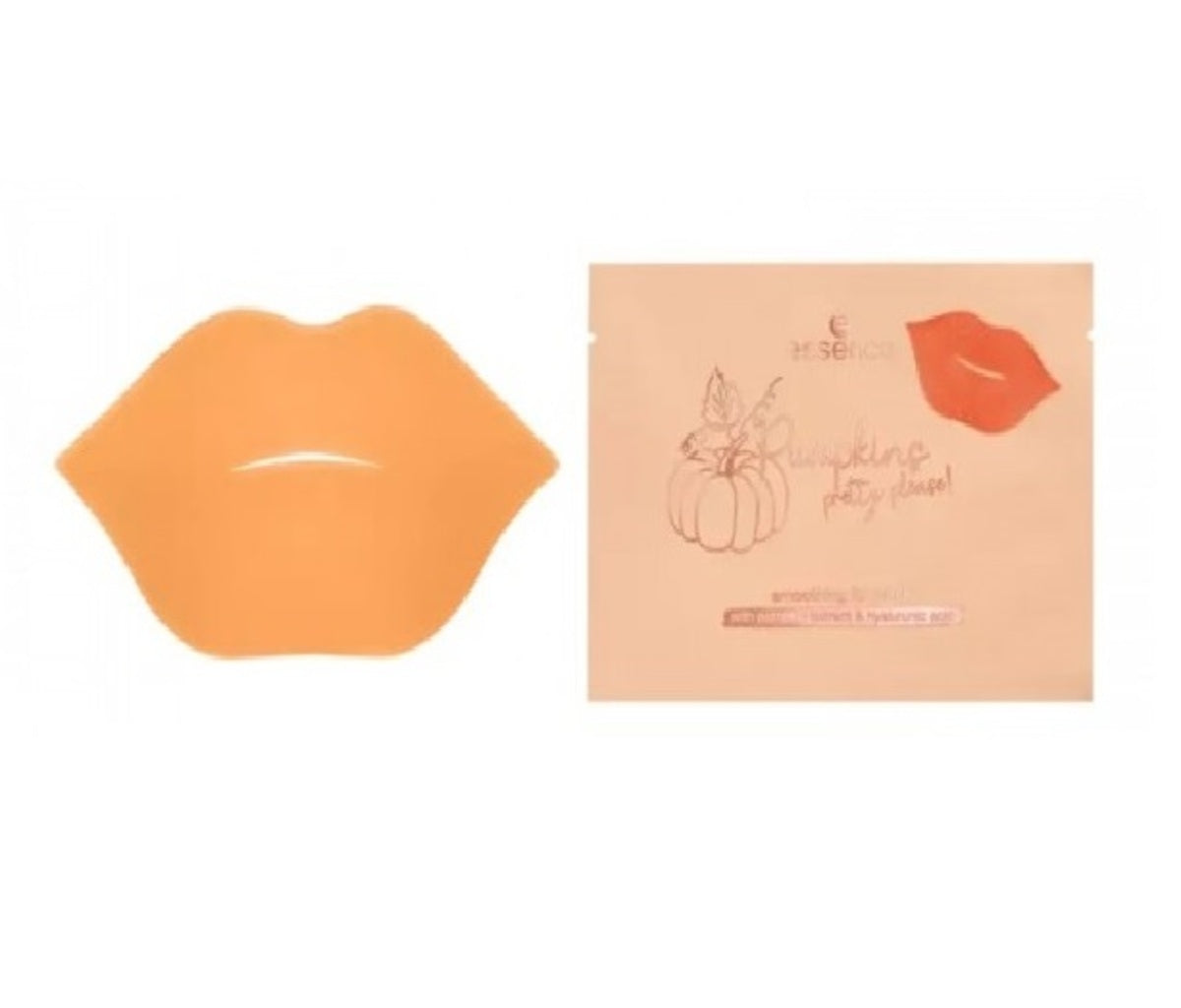 Lip Mask-Essence-Pumpkins, Pretty Please! Creamy Smoothing Lip Patch-F