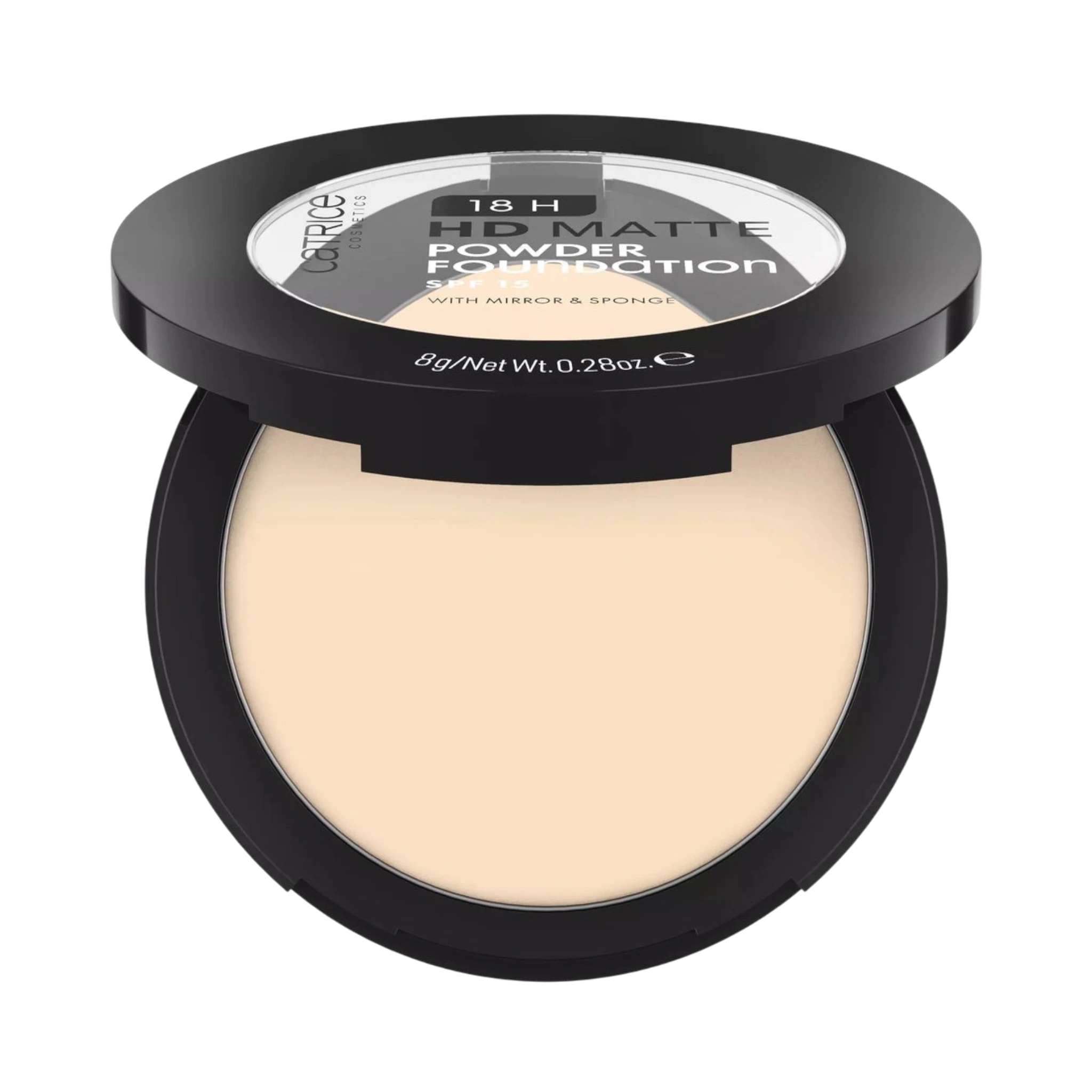 Foundation-Catrice-18H HD Matte Powder Foundation-001C-Cool-F-8G