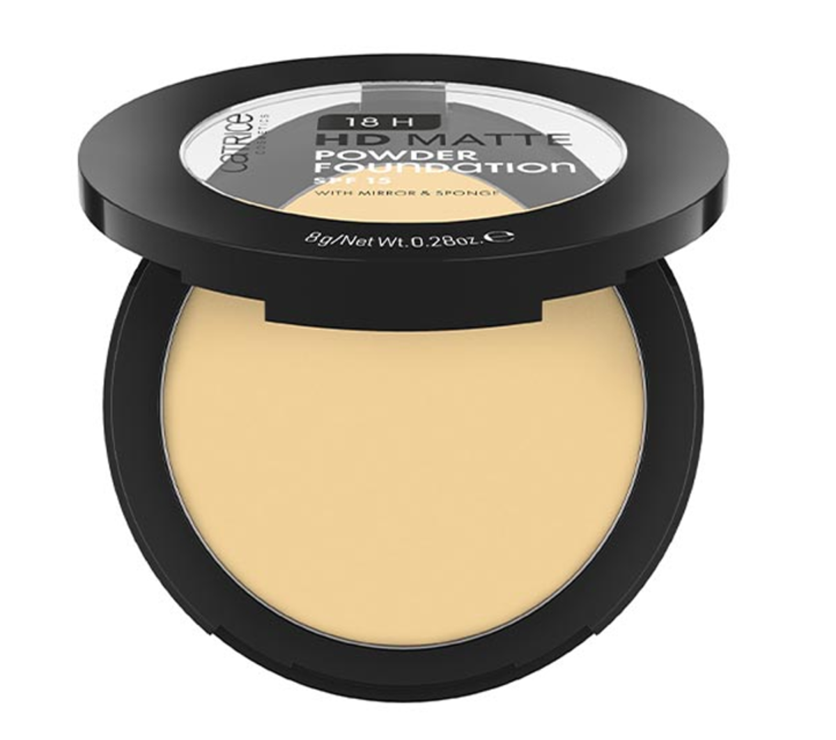 Foundation-Catrice-18H HD Matte Powder Foundation-012W-Warm-F-8G