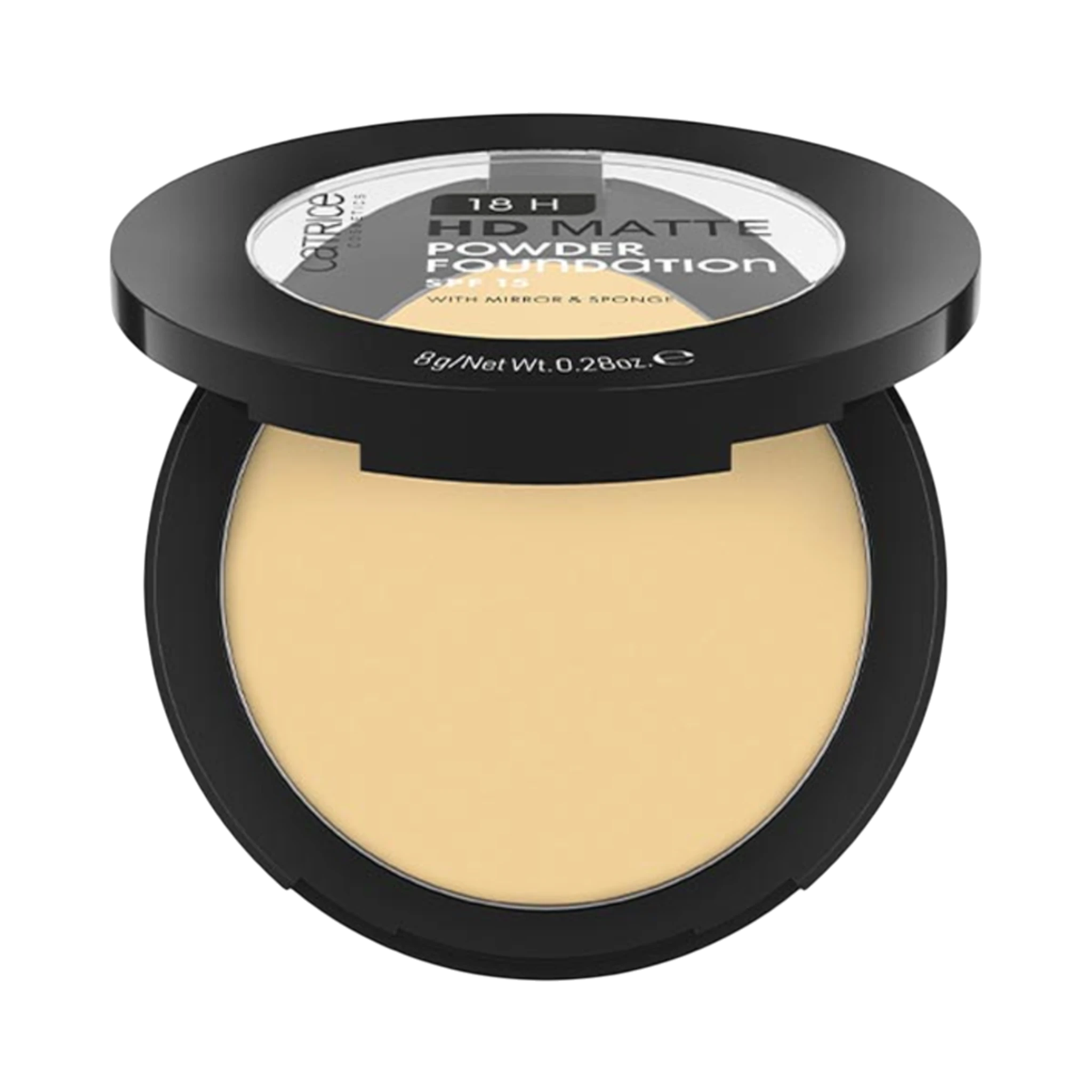Foundation-Catrice-18H HD Matte Powder Foundation-012W-Warm-F-8G