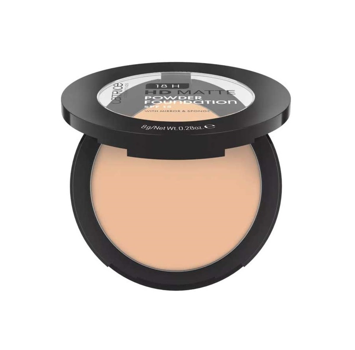 Foundation-Catrice-18H HD Matte Powder Foundation-015N-Neutral-F-8G