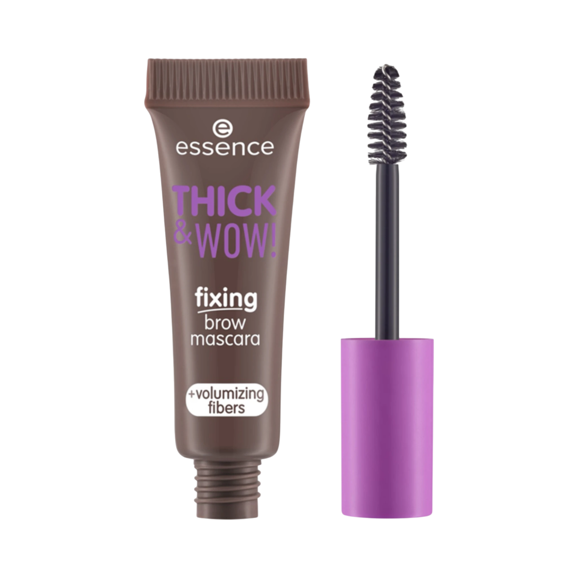 Eyebrow Mascara-Essence-Brow Fixing Mascara Thick & Wow!-02-Ash Brown-F-0.06G