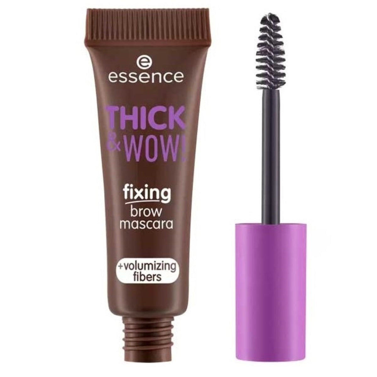 Eyebrow Mascara-Essence-Brow Fixing Mascara Thick & Wow!-03-Brunette Brown-F-0.06G