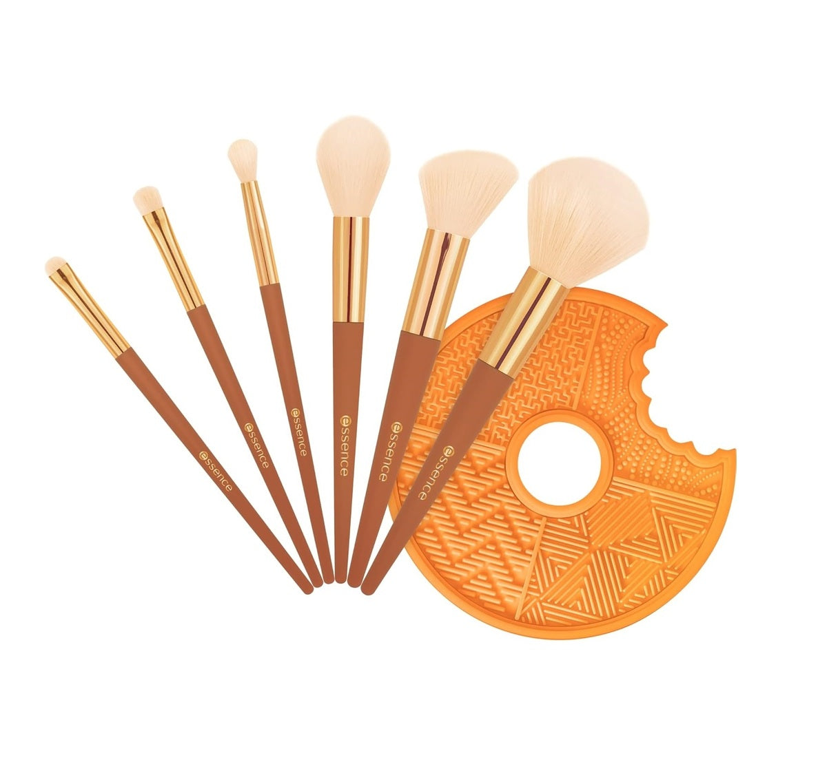 Makeup Brush Set-Essence-Cookies For Santa Brush Set-F