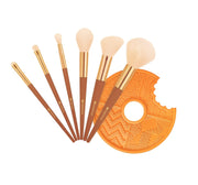 Makeup Brush Set-Essence-Cookies For Santa Brush Set-F