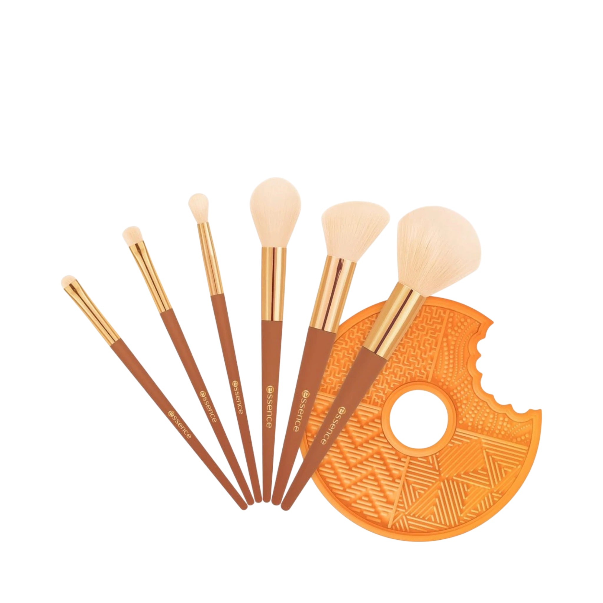 Makeup Brush Set-Essence-Cookies For Santa Brush Set-F