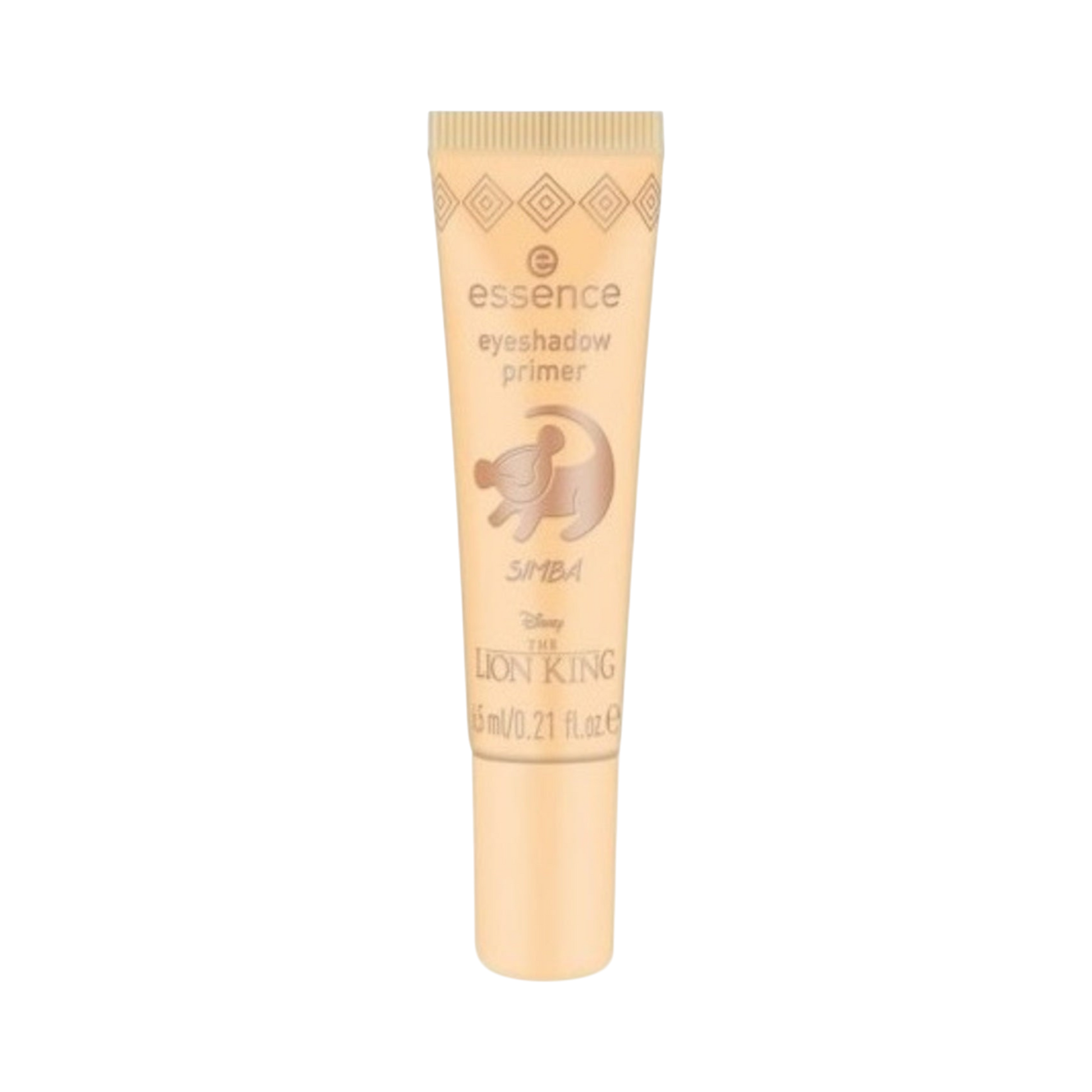 ModaBodyShop essence Disney The Lion King eyeshadow primer in a beige squeeze tube with Simba graphic