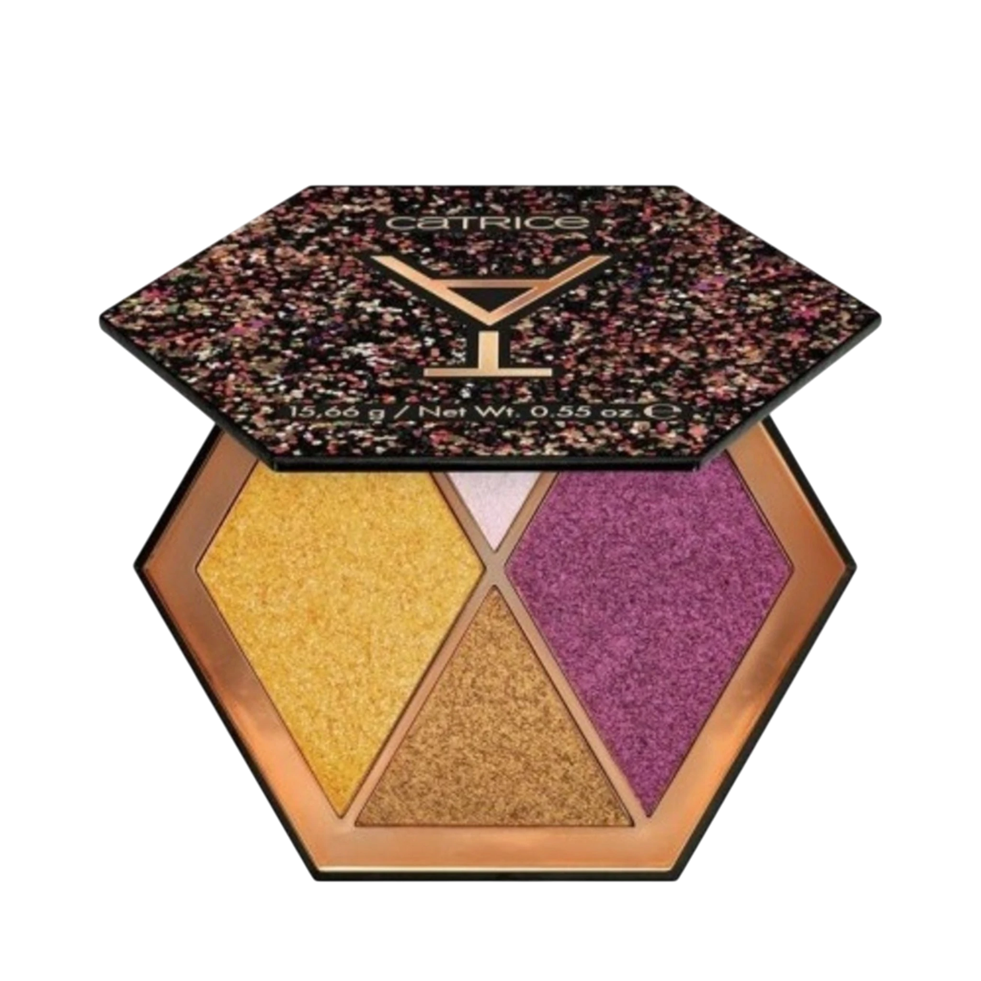 Highlighter-Catrice-About Tonight Highlighter Palette-C01-Raise Your Glass-F-15.66G