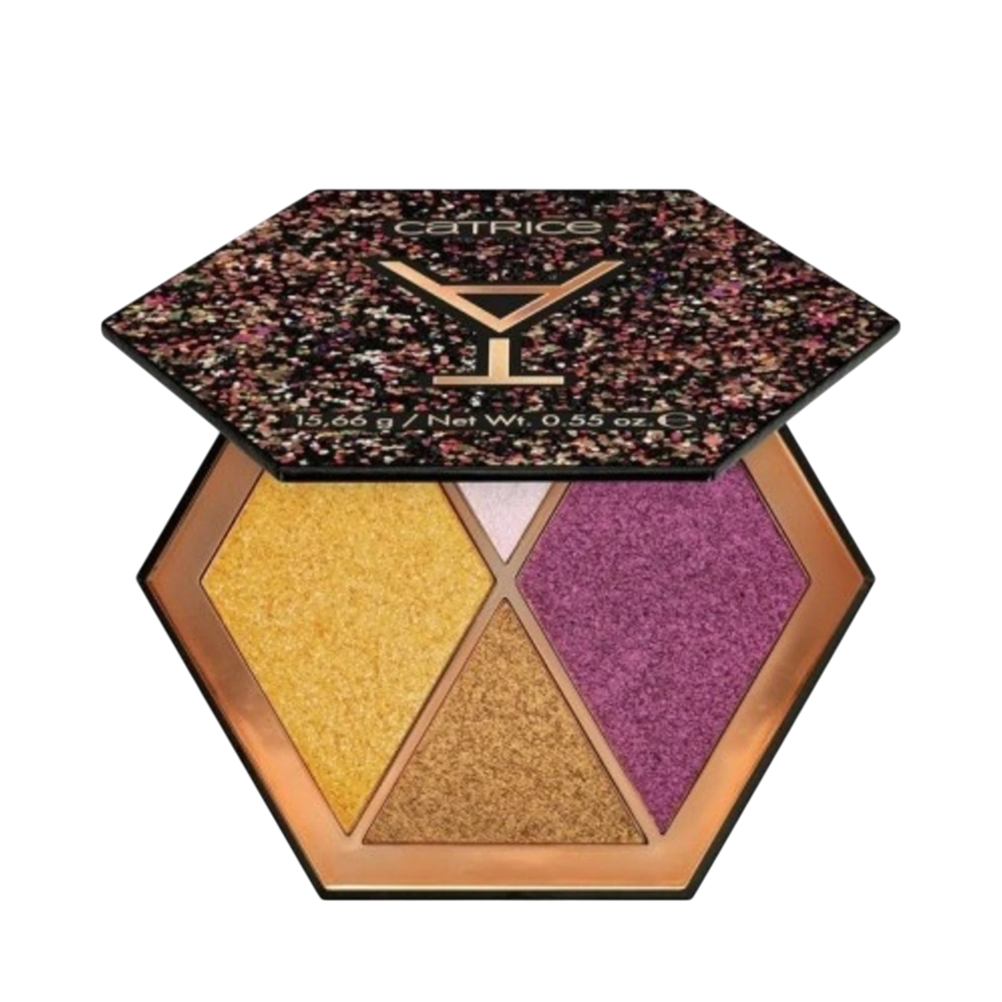Highlighter-Catrice-About Tonight Highlighter Palette-C01-Raise Your Glass-F-15.66G