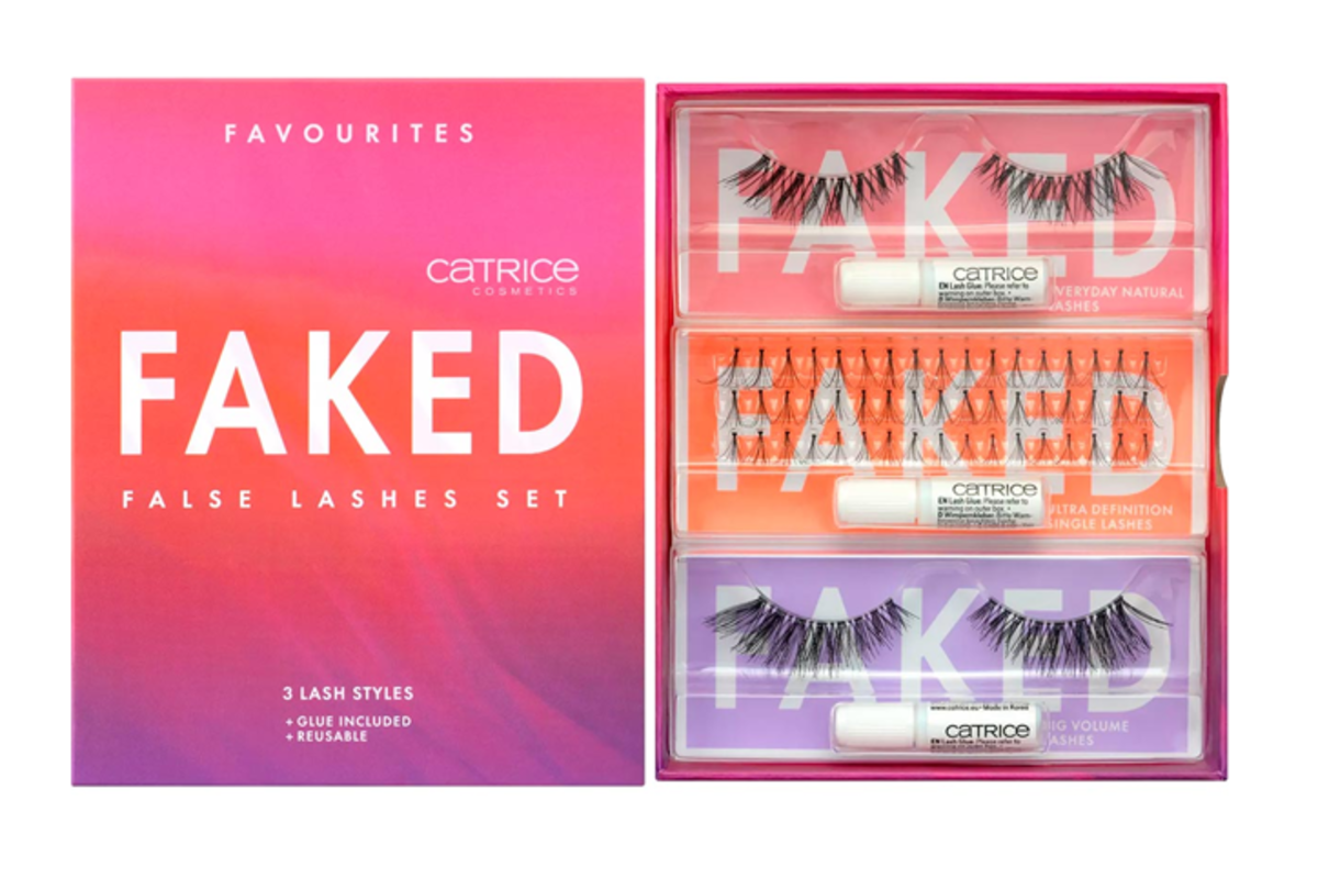 False Eyelashes-Catrice-Faked False Lashes Set-F