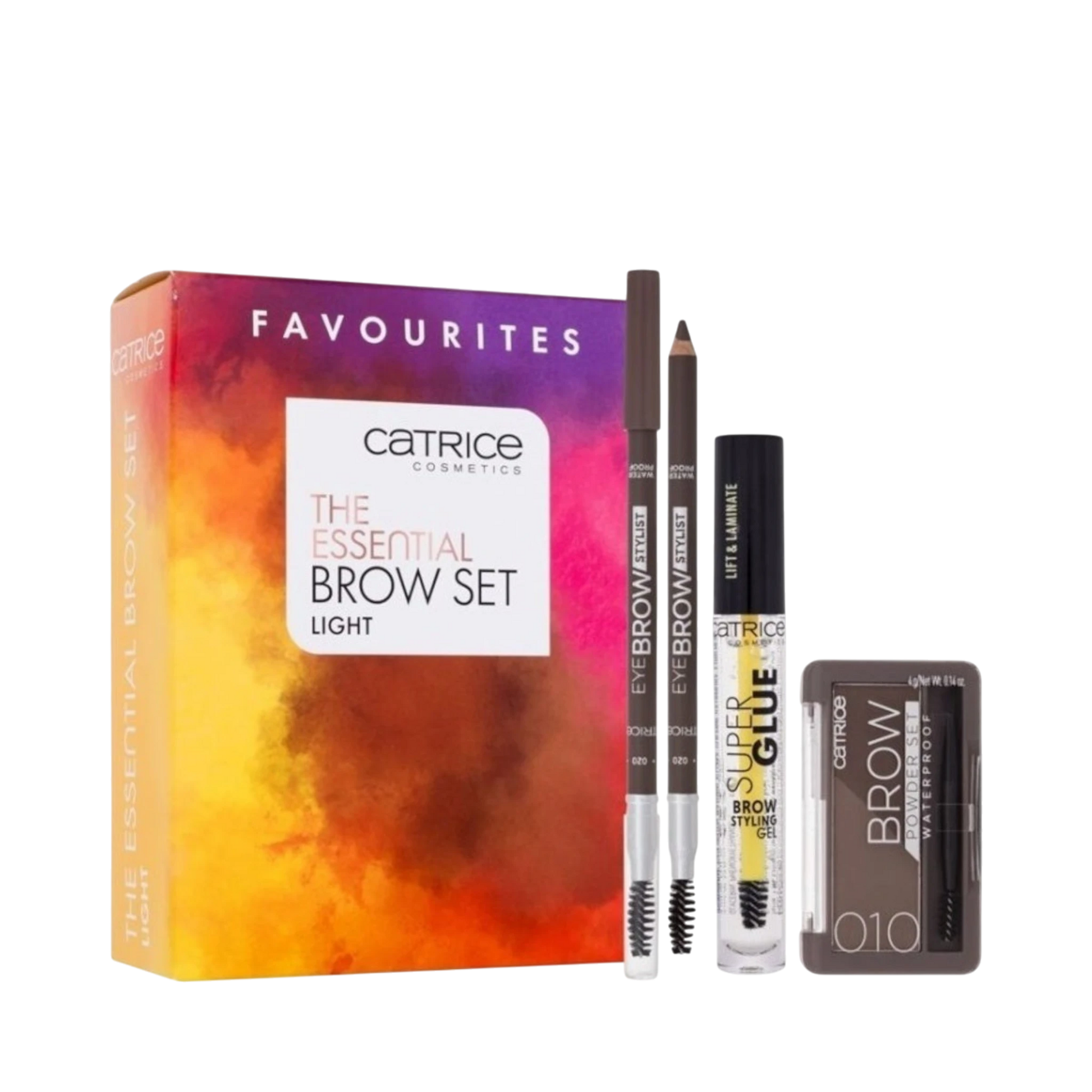 Brow Kit-Catrice-The Essential Brow Set-Light-F