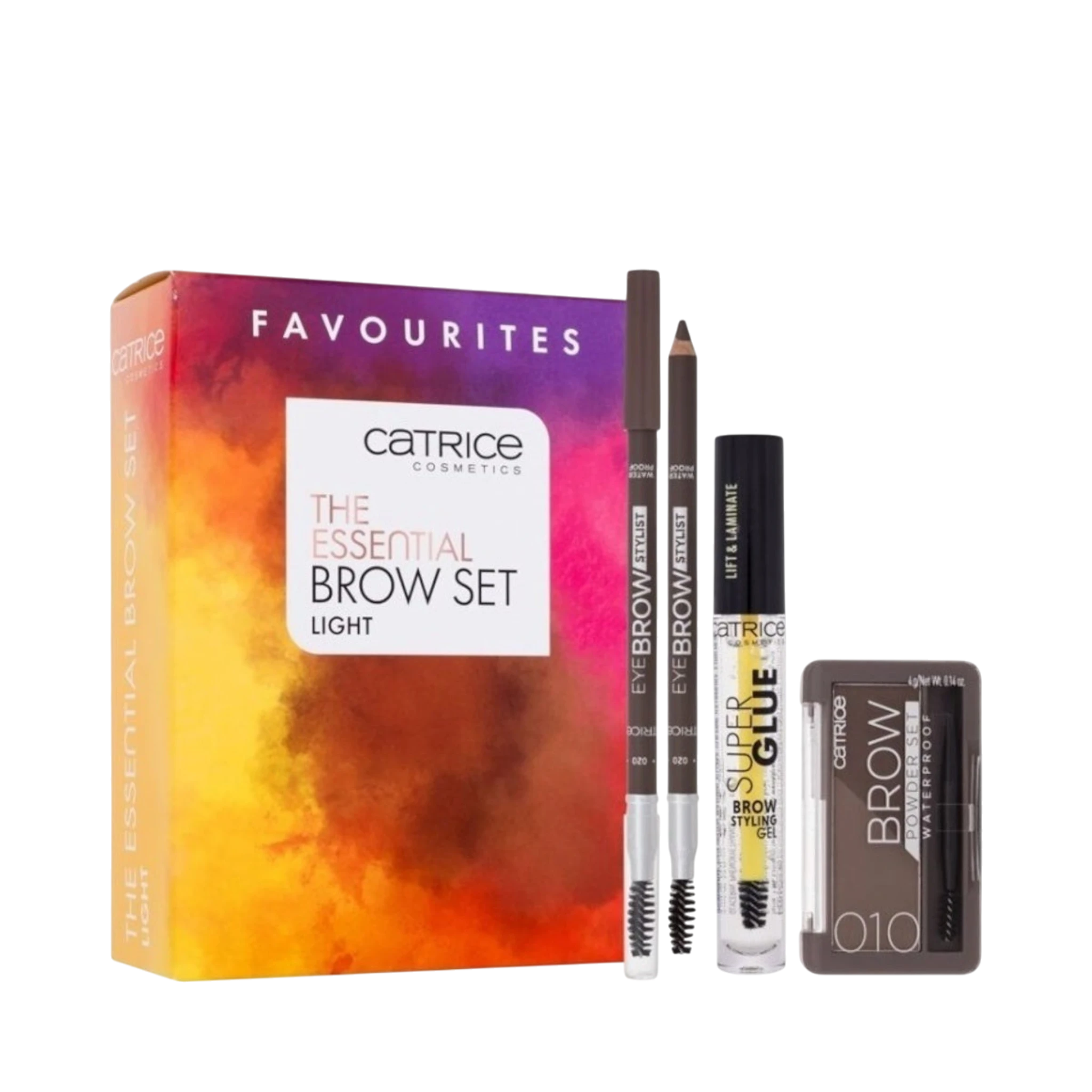 Brow Kit-Catrice-The Essential Brow Set-Light-F