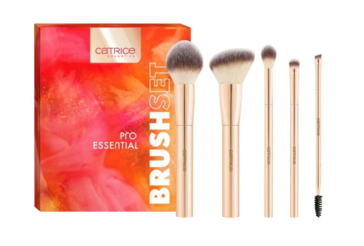 Makeup Brush Set-Catrice-Pro Essential Brush Set-F