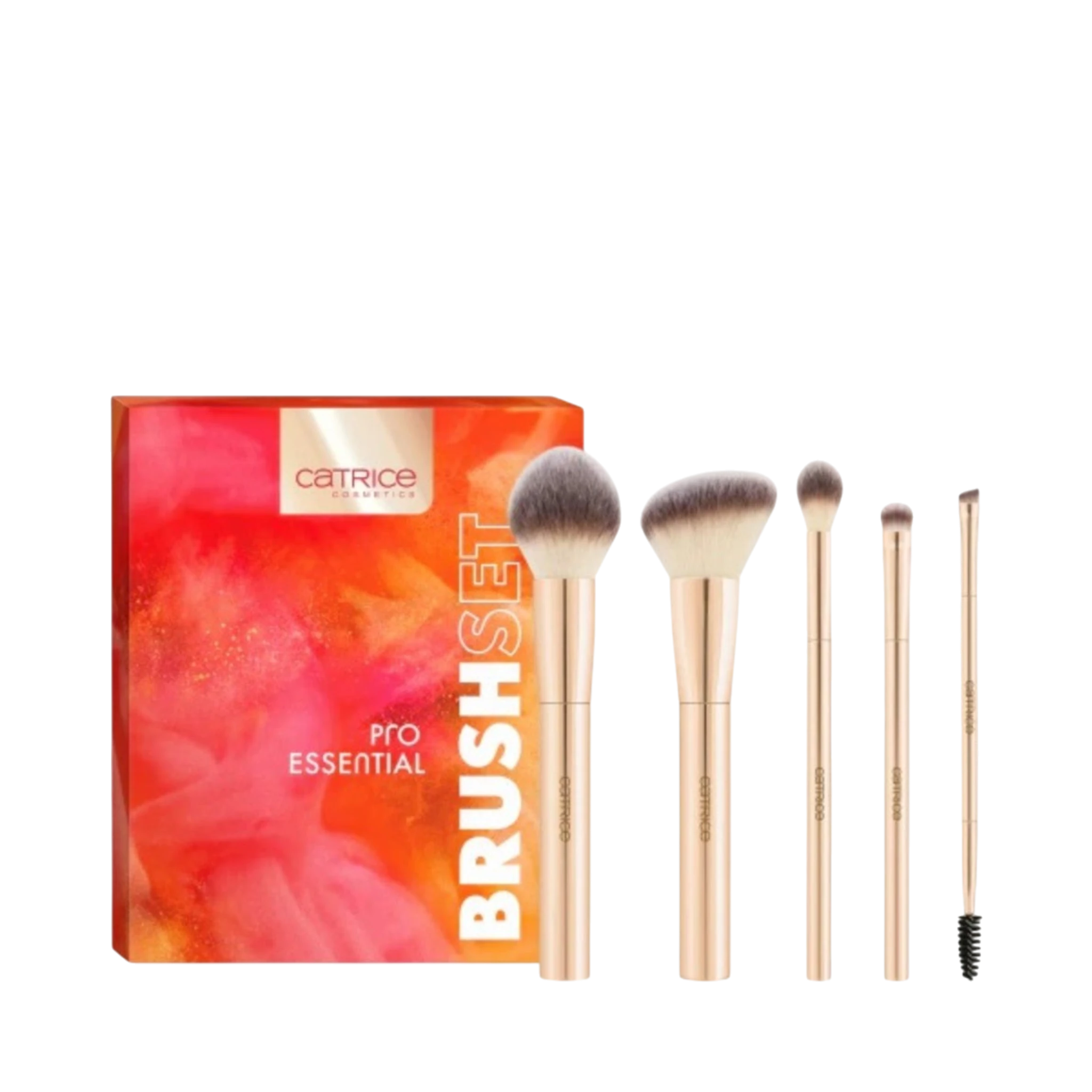 Makeup Brush Set-Catrice-Pro Essential Brush Set-F