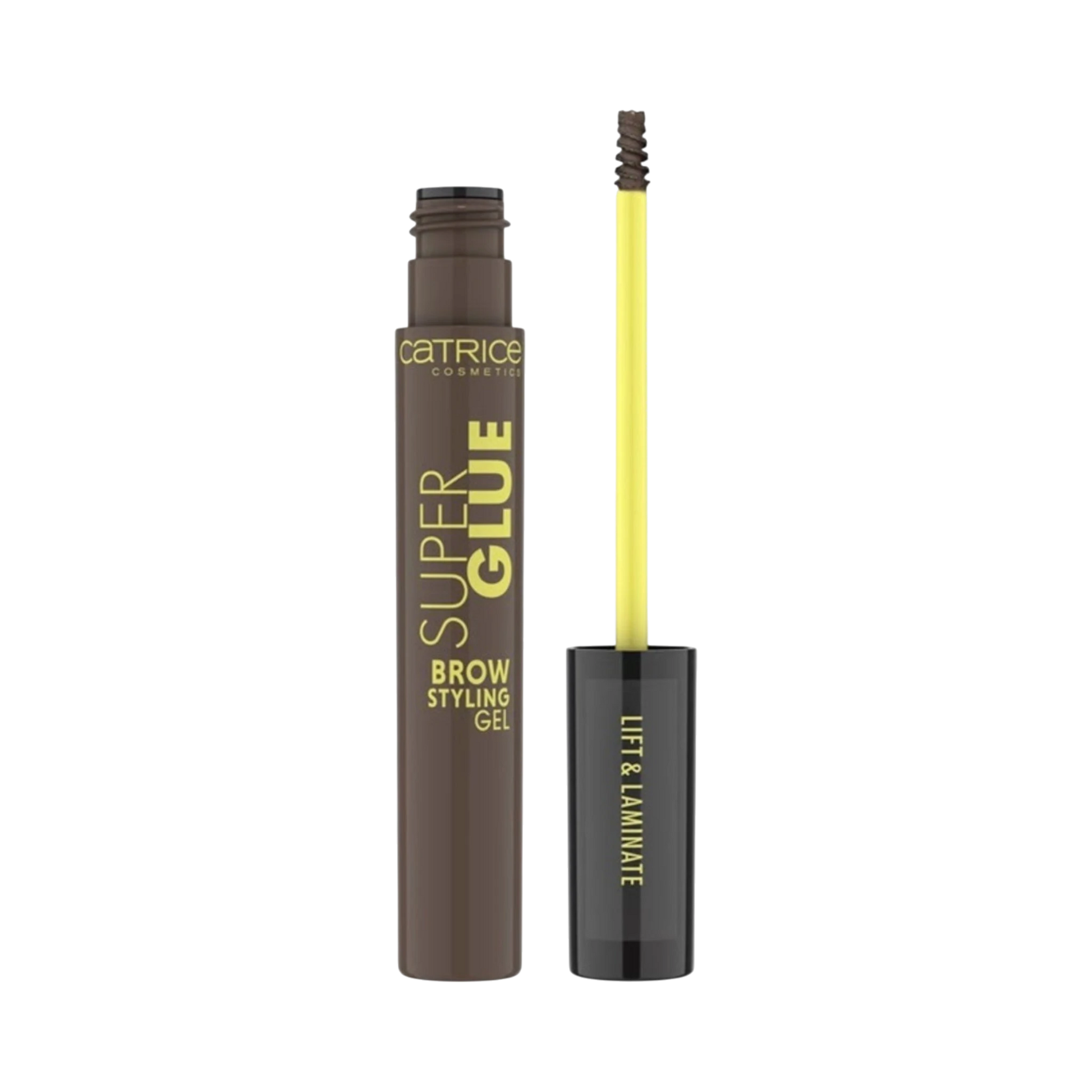 Eyebrow Gel-Catrice-Super Glue Brow Styling Gel-030-Deep Brown-F-4ML