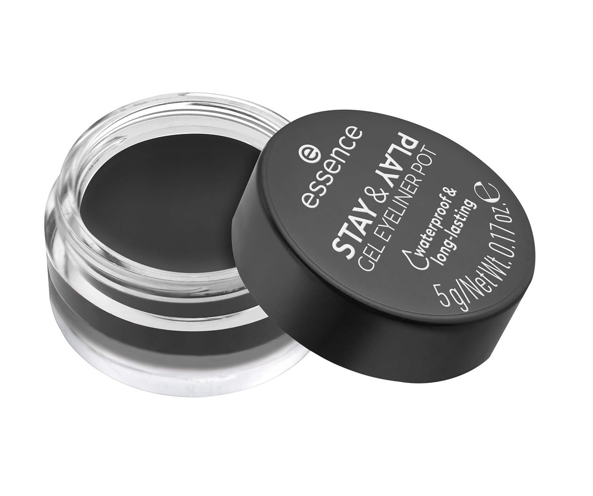 Eyeliner-Essence-STAY & PLAY Gel Eyeliner Pot-01-Black-F-5G