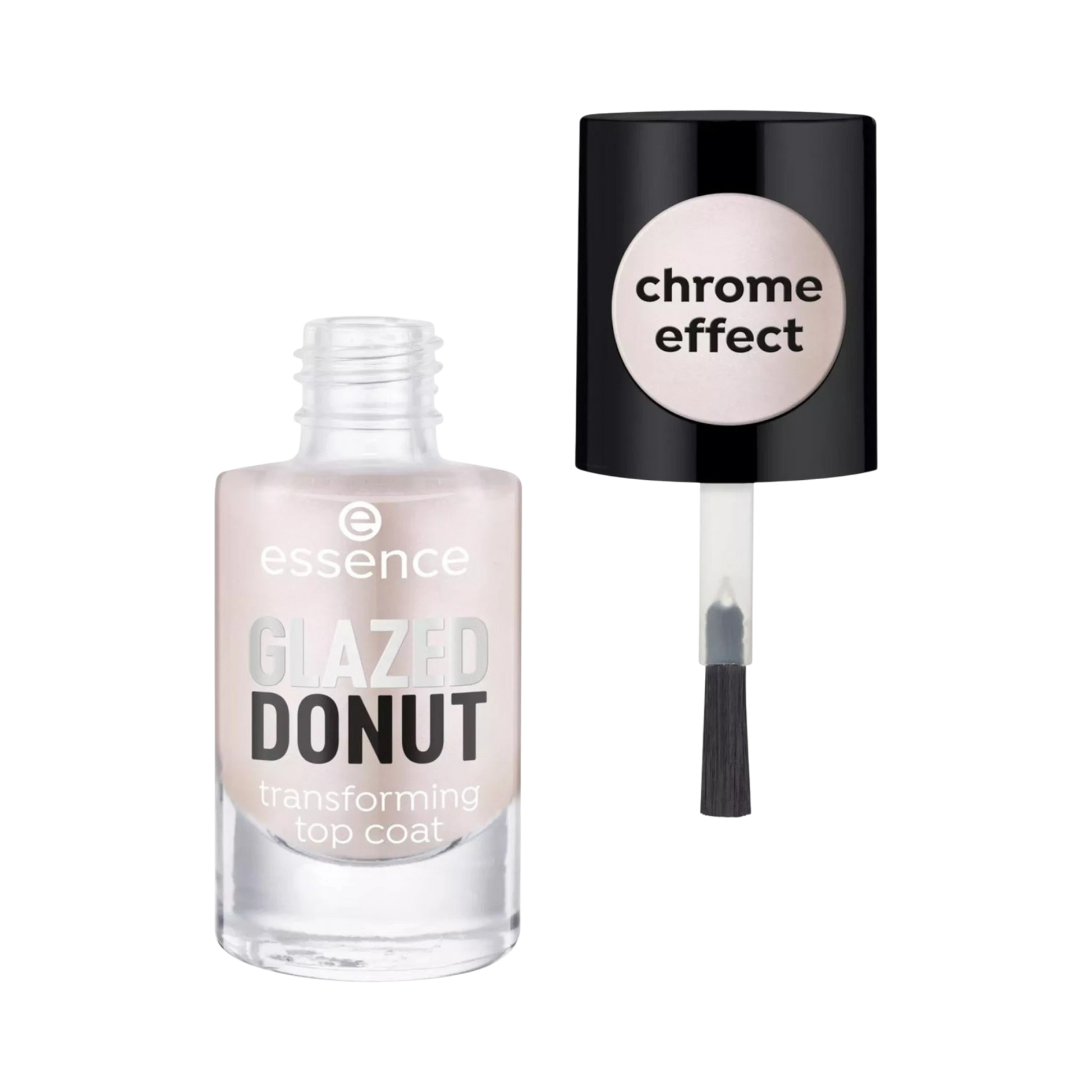 Top Coat Nail Polish-Essence-Transforming Top Coat-Glazed Donut-F-8ML