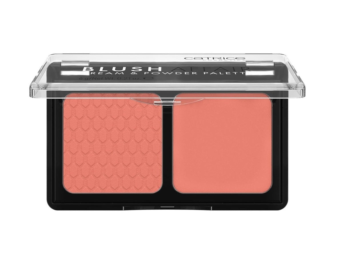 Blusher-Catrice-Blush Affair Cream & Powder Palette-040-Peach Passion-F-6G