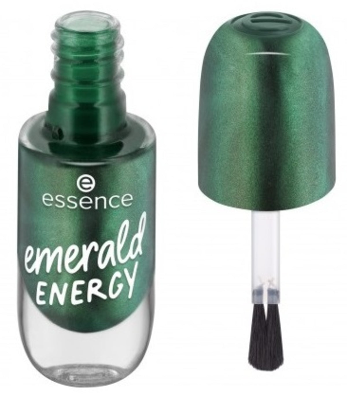 Nail Polish-Essence-Gel Nail Colour-73-Emerald Energy-F-8ML