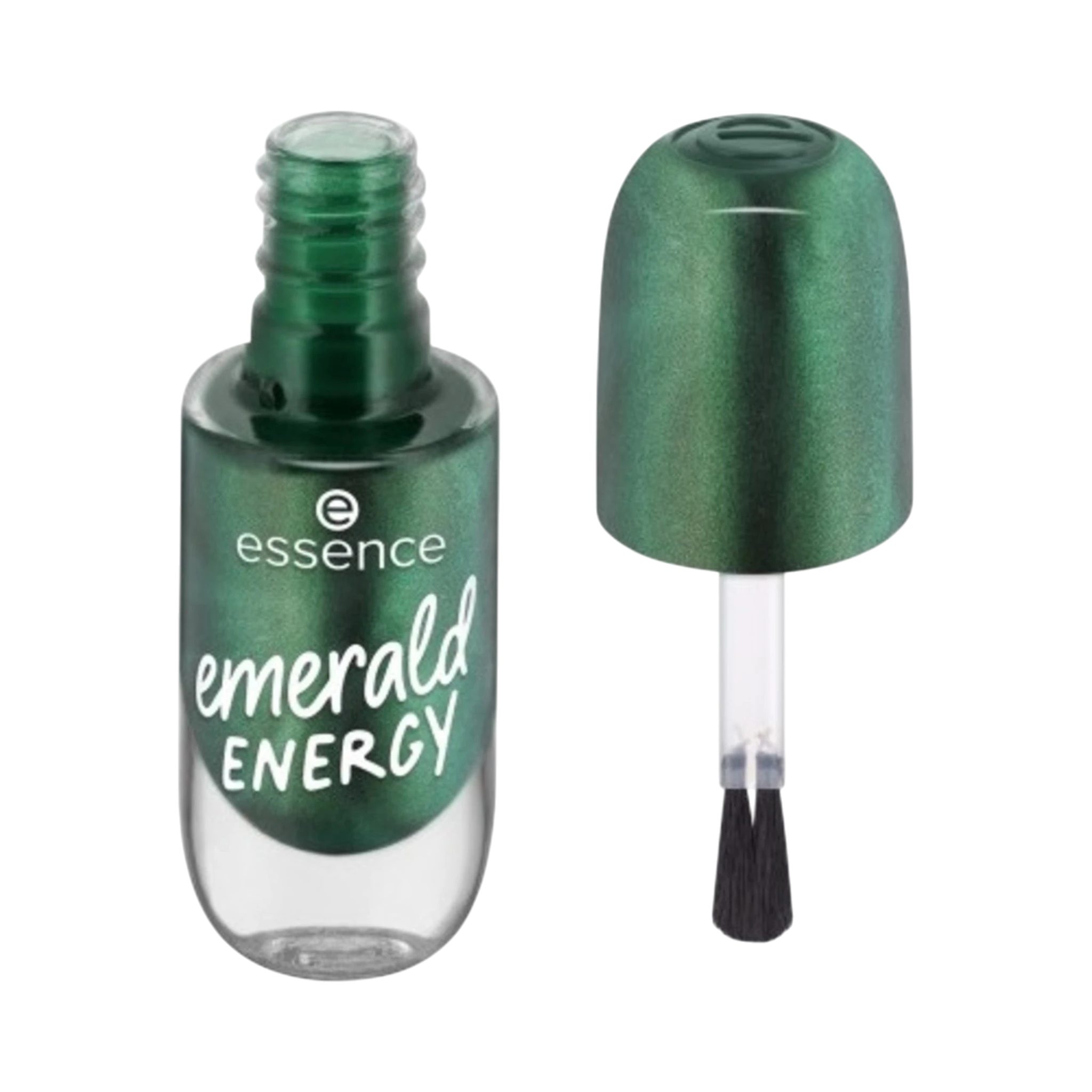 Nail Polish-Essence-Gel Nail Colour-73-Emerald Energy-F-8ML