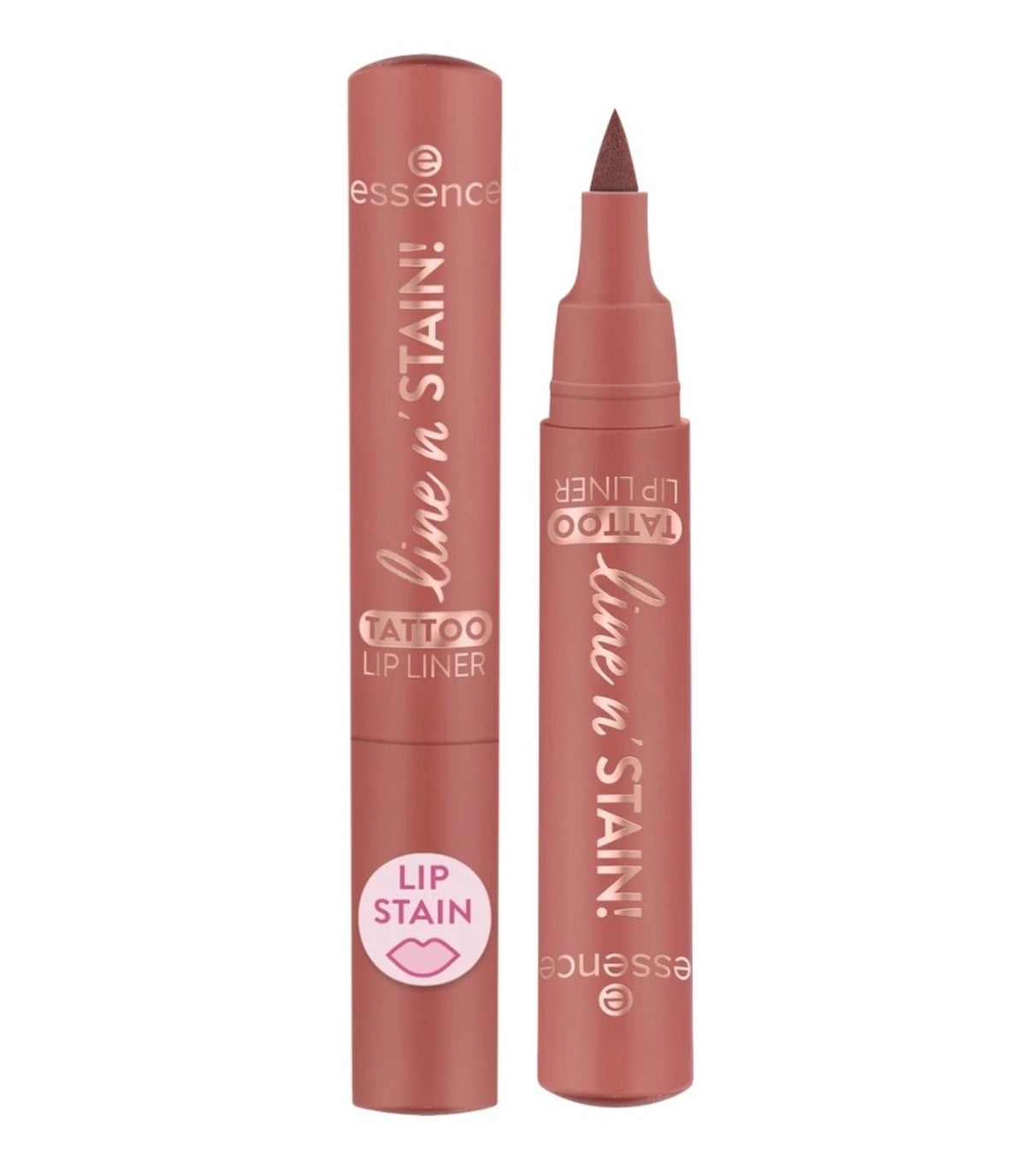 Lip Liner-Essence-Line N' Stain! Tattoo Lip Liner-02-Must Have Brown-F-2.5ML
