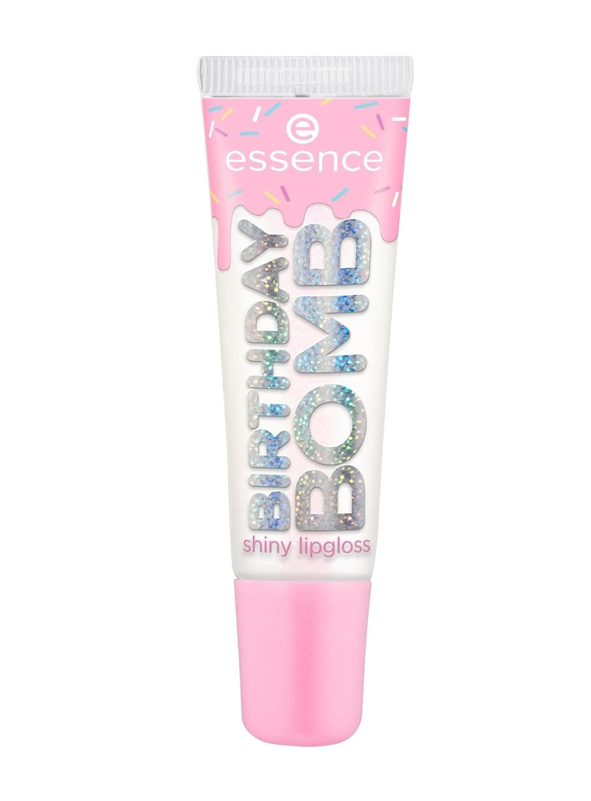 Lip Gloss-Essence-BIRTHDAY BOMB Shiny Lipgloss-01-Transparent-F-10ML