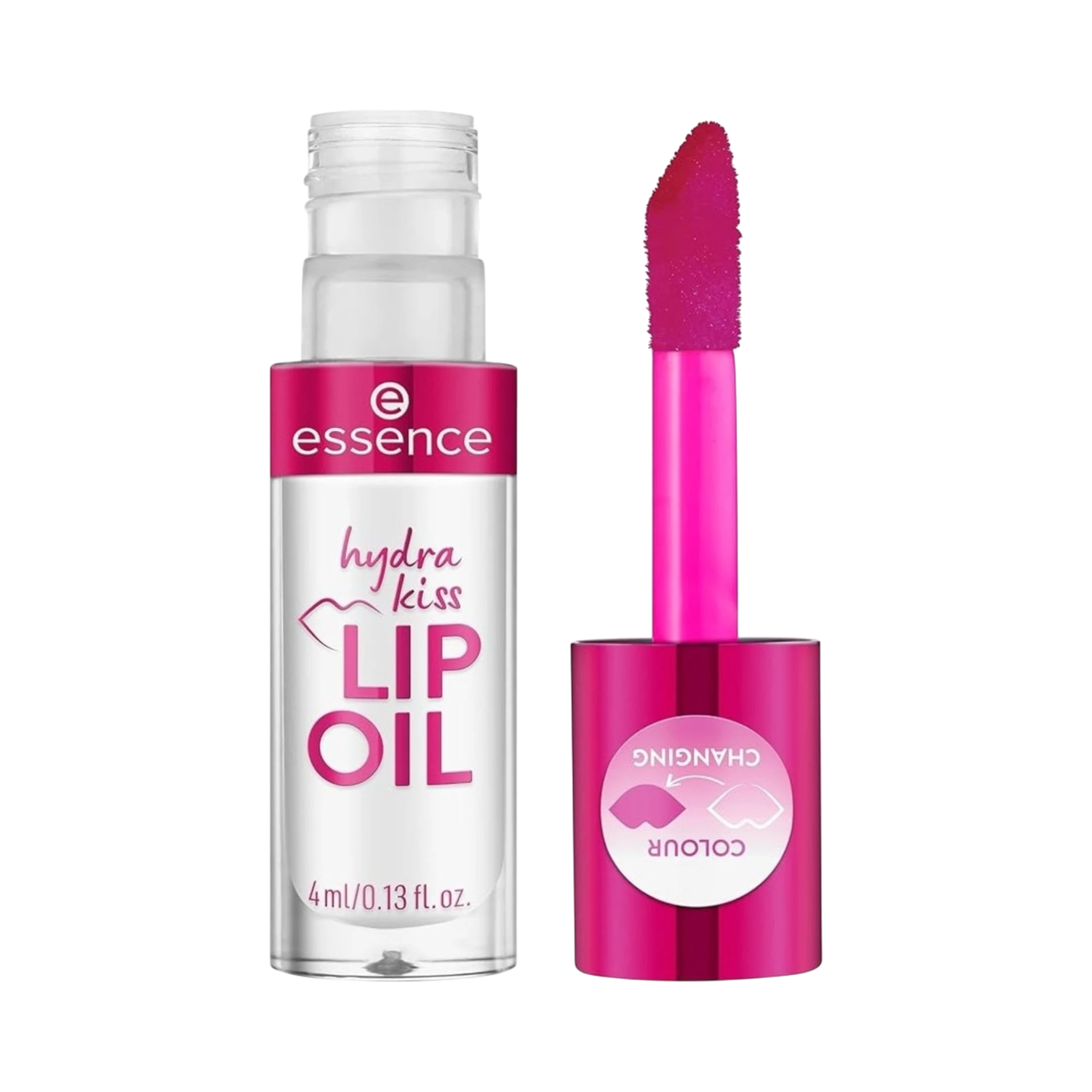 Lip Oil-Essence-Hydra Kiss Lip Oil-06-Cranberry Is Back-F-4ML