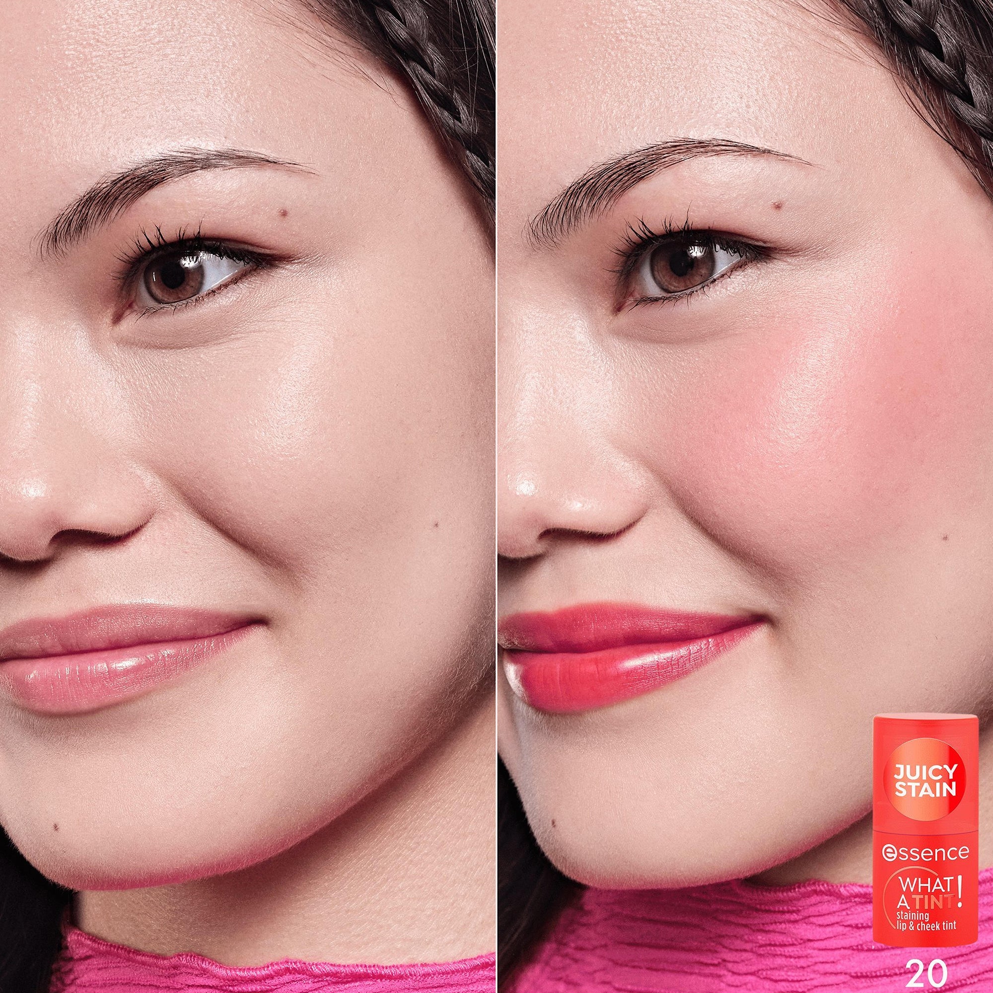 WHAT A TINT! Staining Lip & Cheek Tint