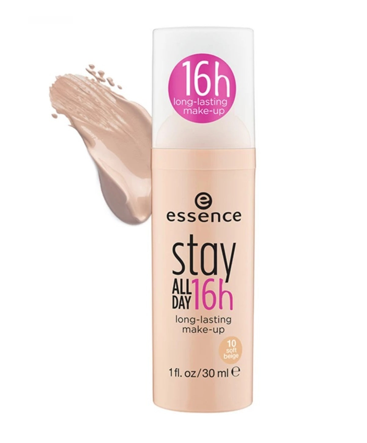 Foundation-Essence-Stay ALL DAY 16h long-lasting Foundation-10-Soft Beige-F-30ML