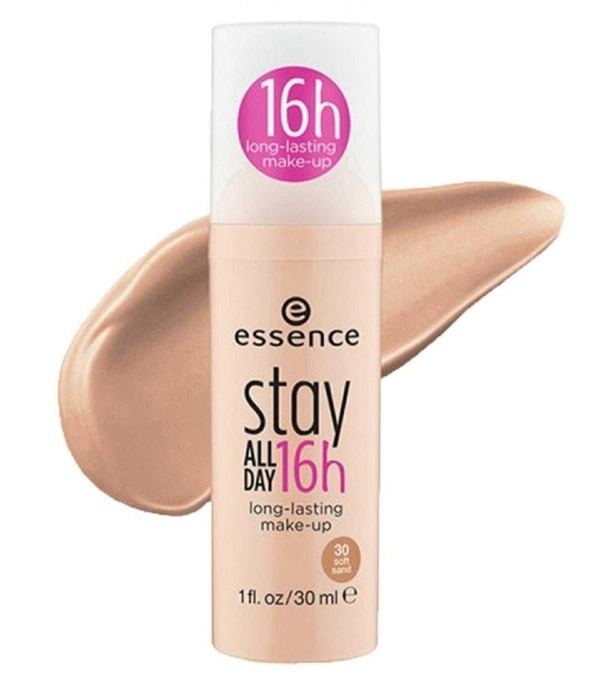 Foundation-Essence-Stay ALL DAY 16h long-lasting Foundation-30-Soft Sand-F-30ML