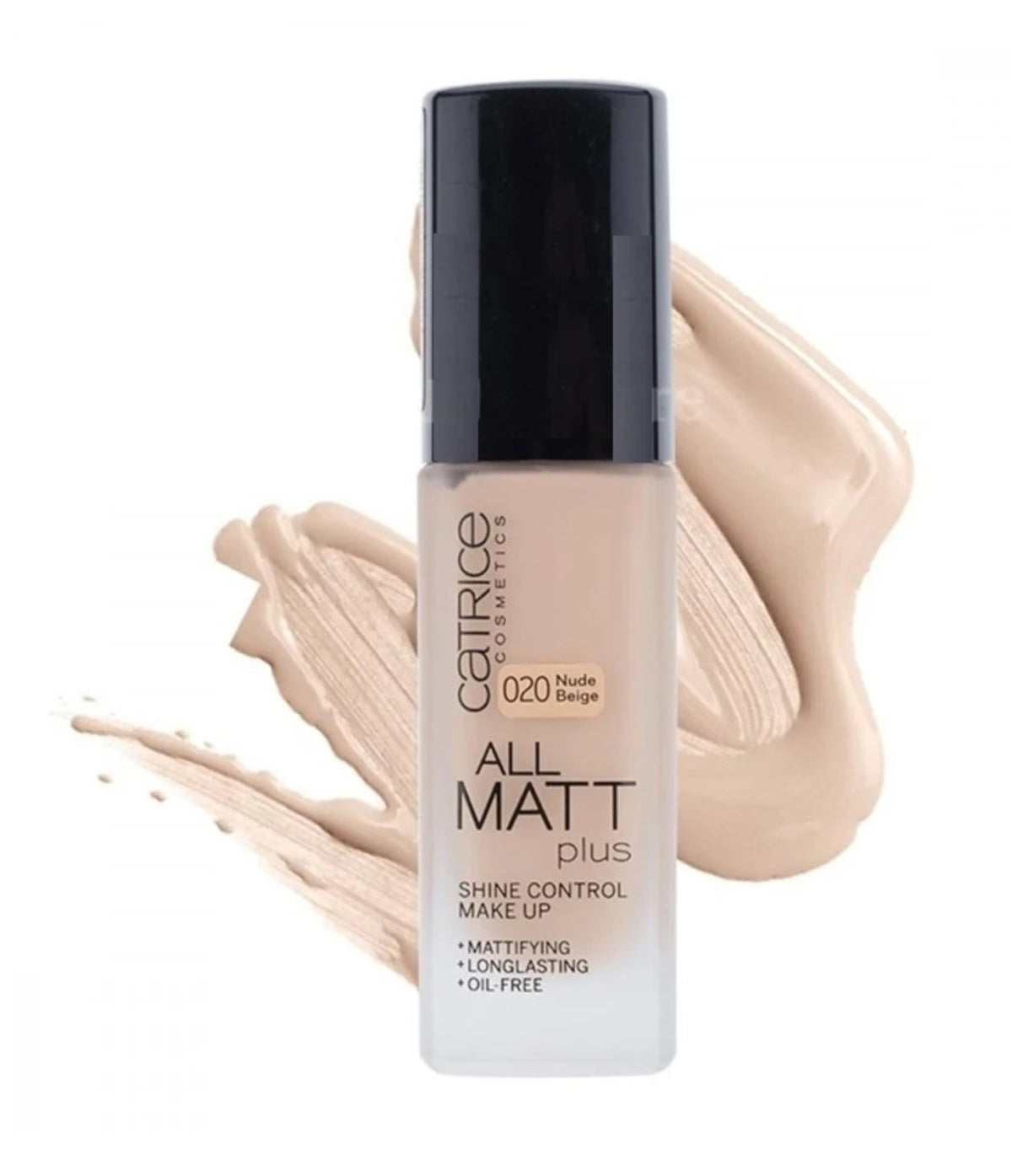 Foundation-Catrice-All Matt Plus Shine Control Makeup-020-Nude Beige-F-30ML