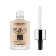 Foundation-Catrice-HD Liquid Coverage Foundation-010-Light Beige-F-30ML