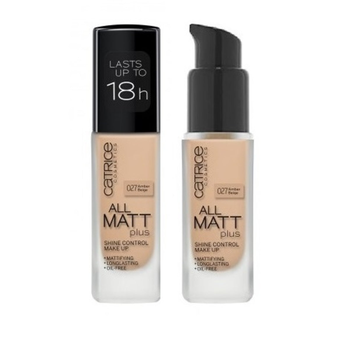 Foundation-Catrice-All Matt Plus Shine Control Makeup-027-Amber Beige-F-30ML