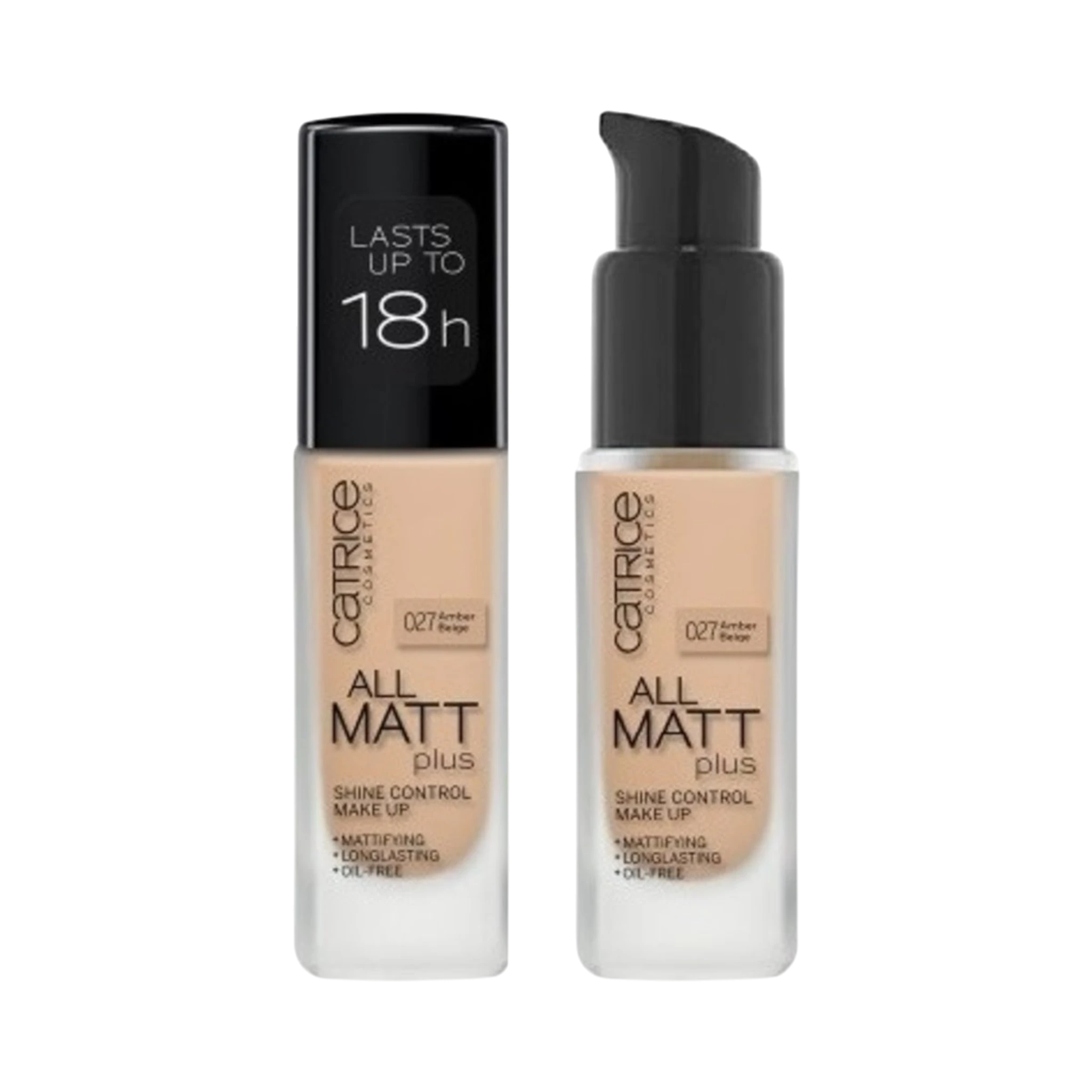 Foundation-Catrice-All Matt Plus Shine Control Makeup-027-Amber Beige-F-30ML
