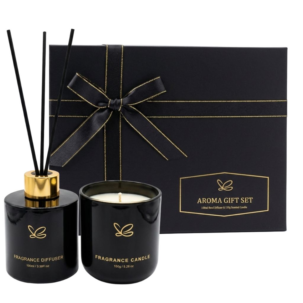 Aroma Diffuser & Candle Gift Set