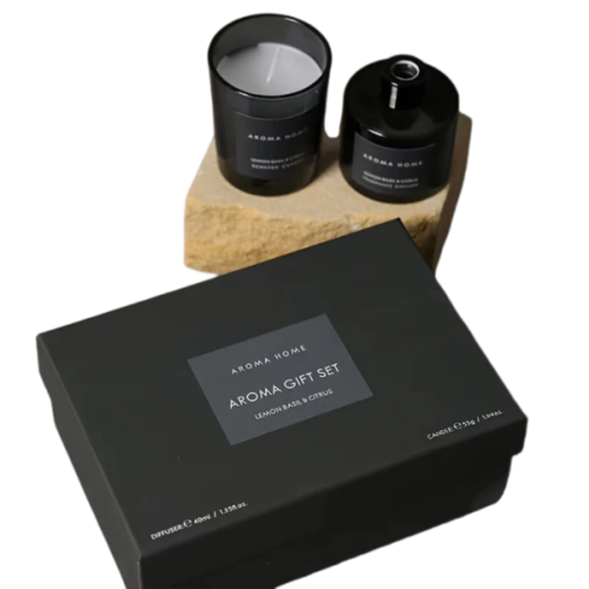 Home Fragrance-The Fragrance People-Boutique Wood Sage & Sea Salt Cander and Diffuser-U