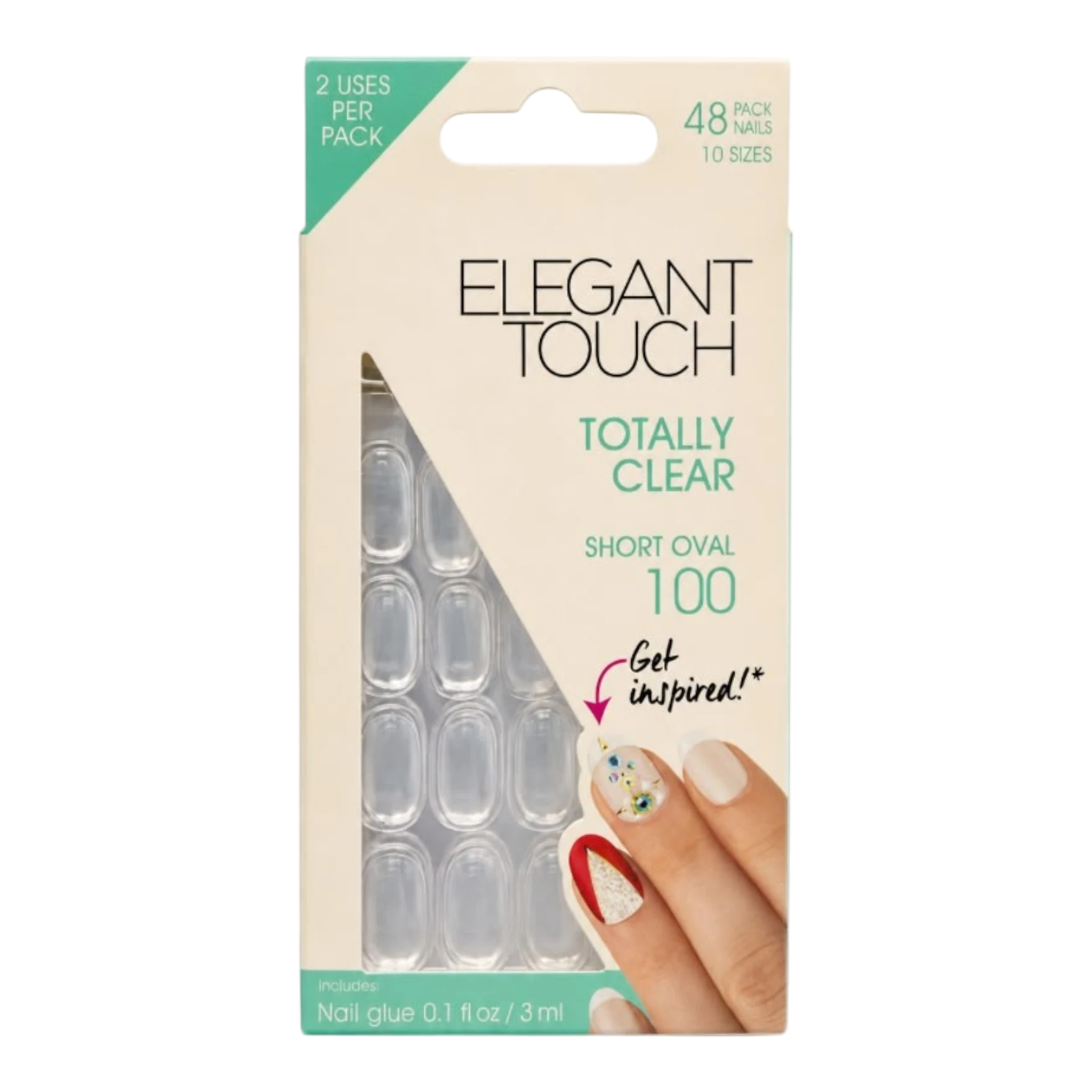 Totally Clear Nails