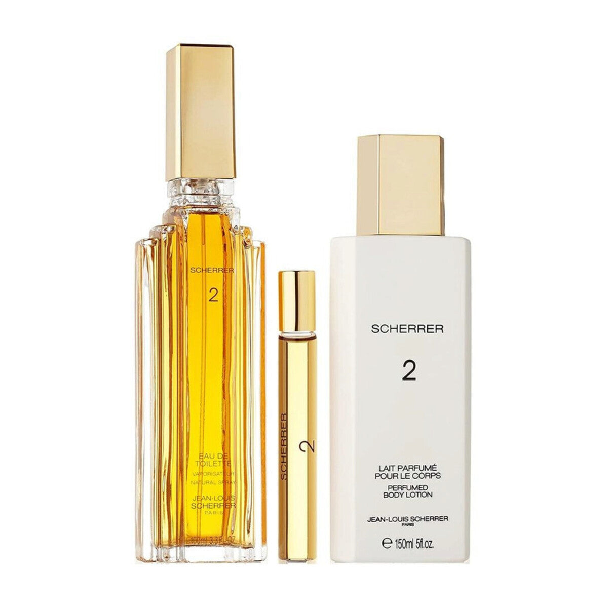 Perfume Set-Jean-Louis Scherrer-Scherrer 2 Eau de Toilette, Perfume Pen & Body Lotion Gift Set-F