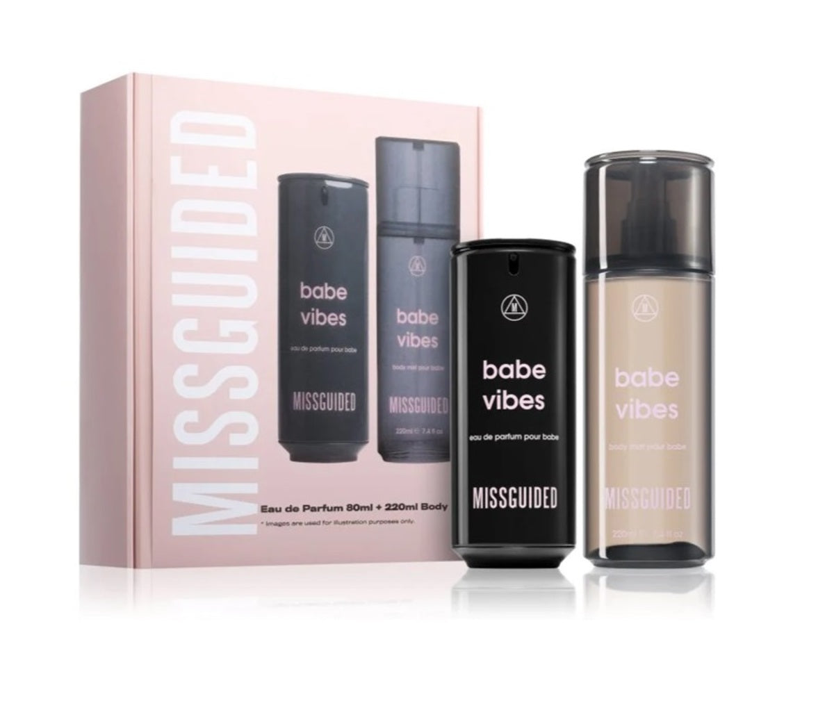Perfume Set-Missguided-Babe Vibes Eau de Parfum Gift Set-F
